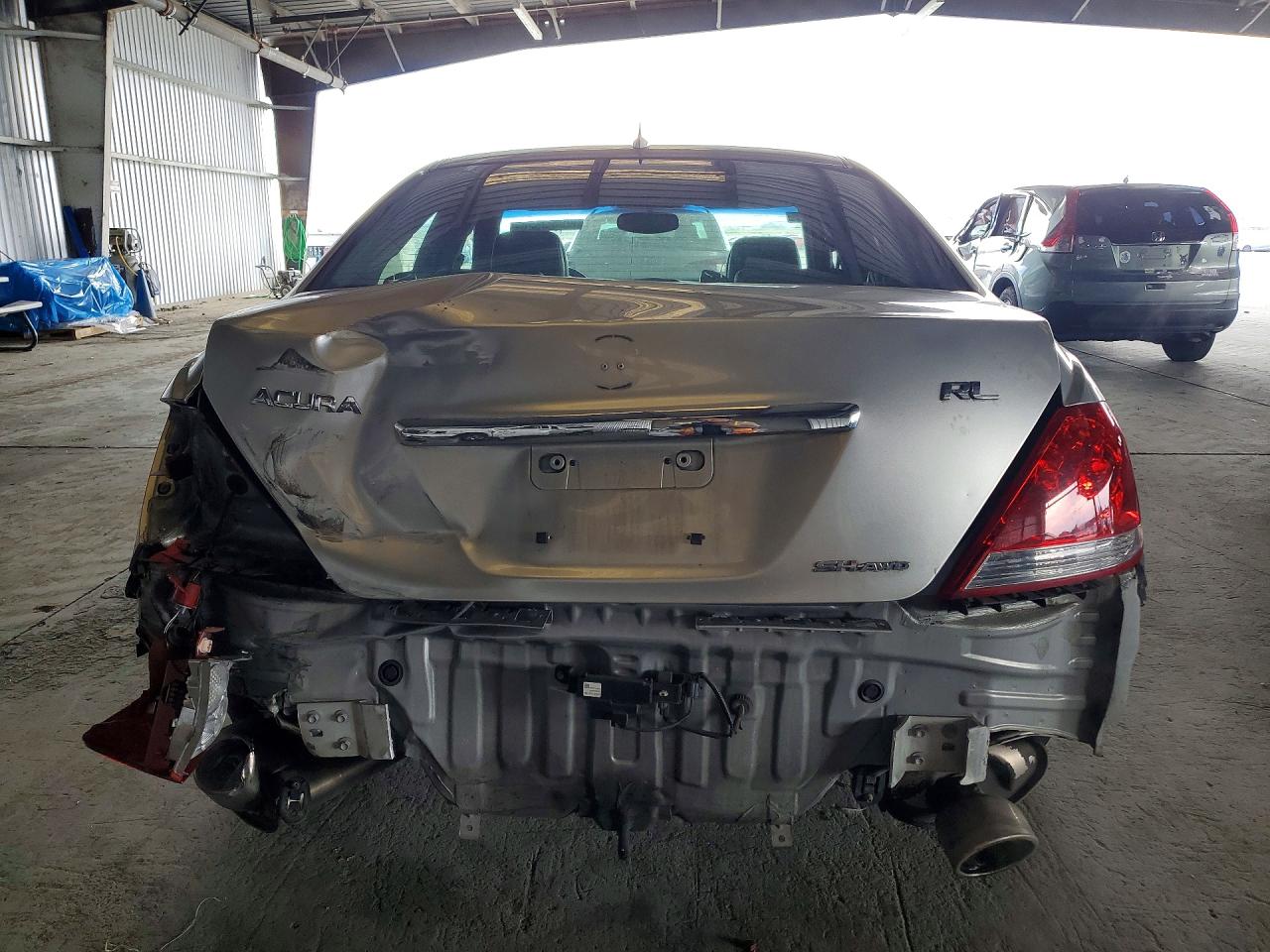 2006 Acura Rl Серебряный vin: JH4KB16596C006493