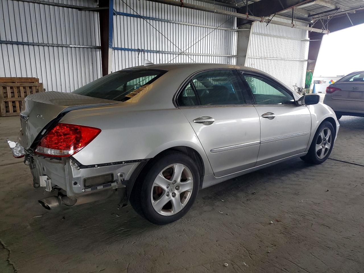 2006 Acura Rl Серебряный vin: JH4KB16596C006493