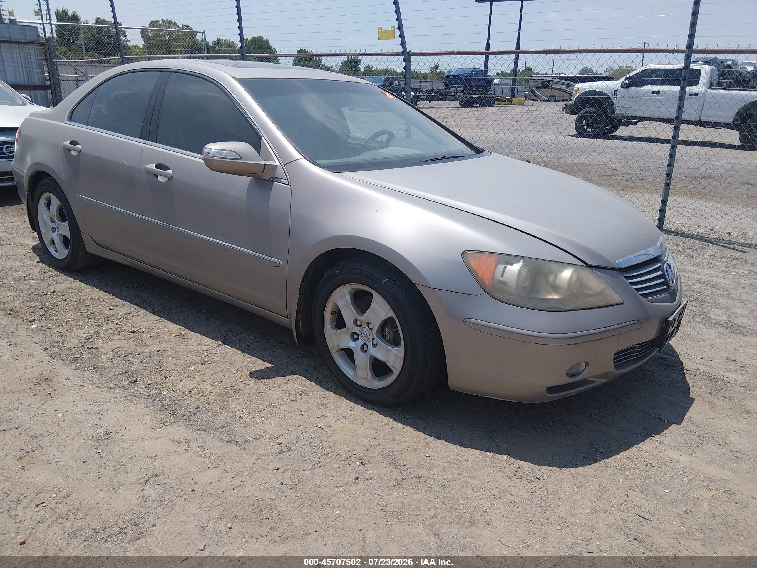 2006 Acura Rl 3.5 Золотой vin: JH4KB16596C010091