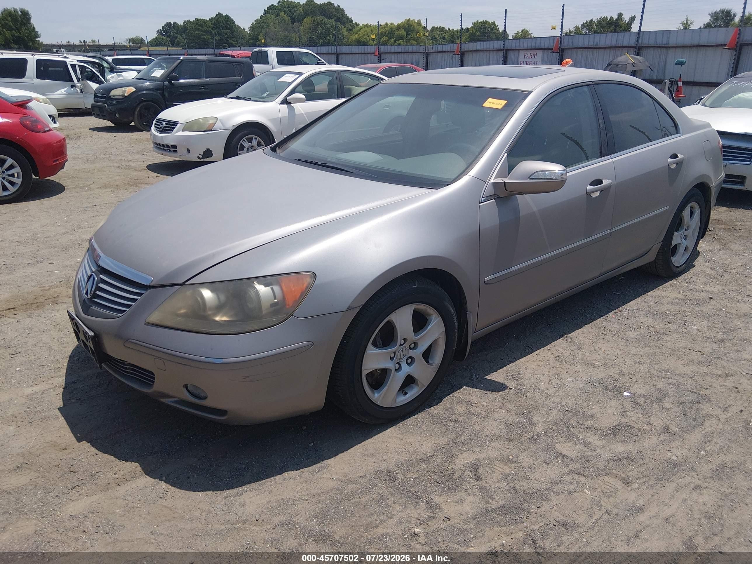 2006 Acura Rl 3.5 Gold vin: JH4KB16596C010091