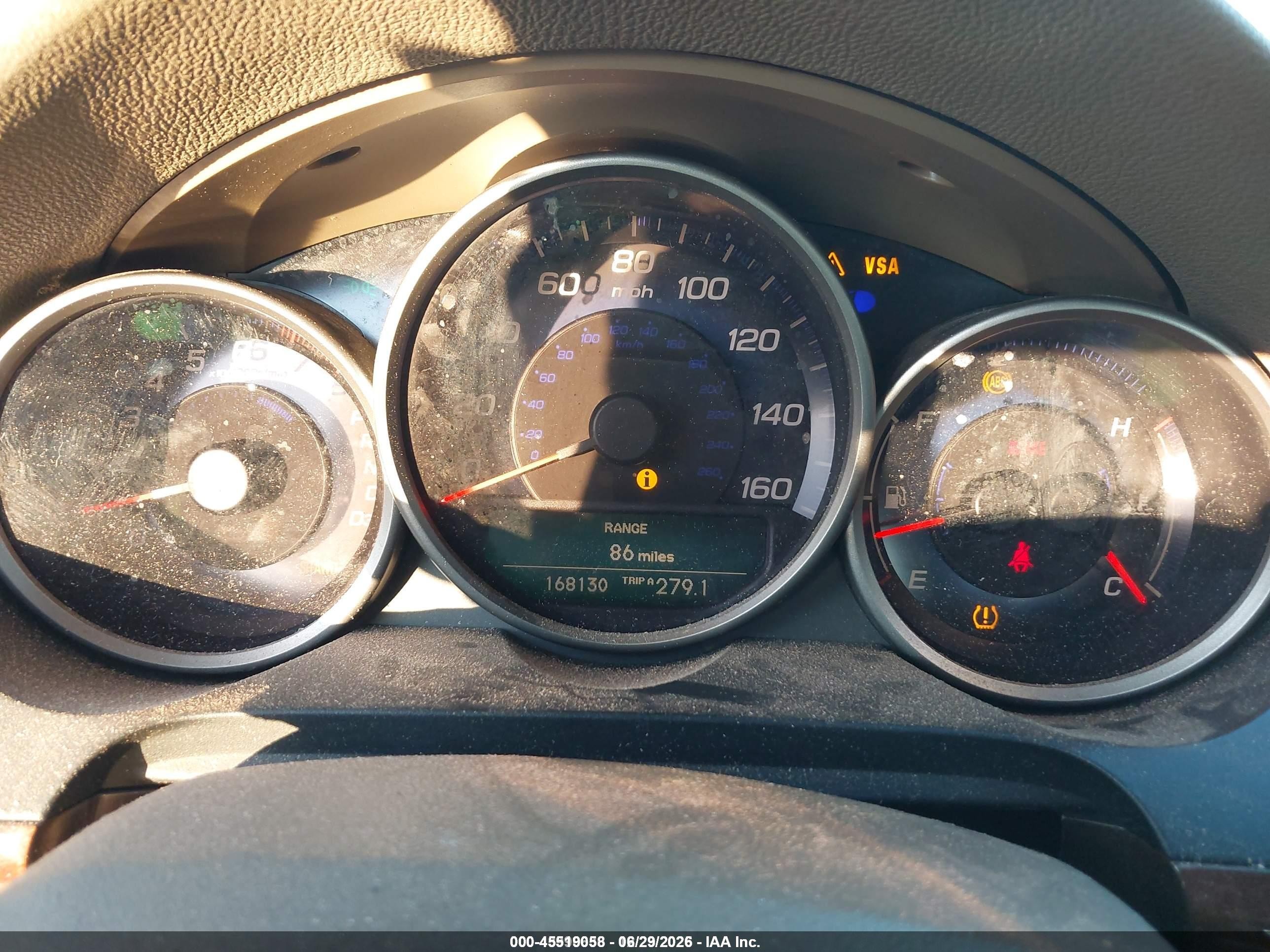 2005 Acura Rl 3.5 Black vin: JH4KB165X5C001138
