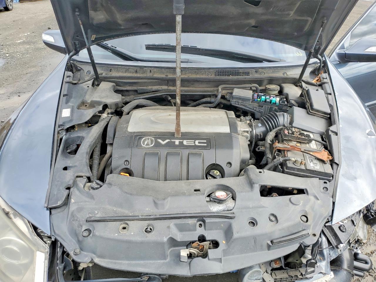 2006 Acura Rl Gray vin: JH4KB165X6C001755
