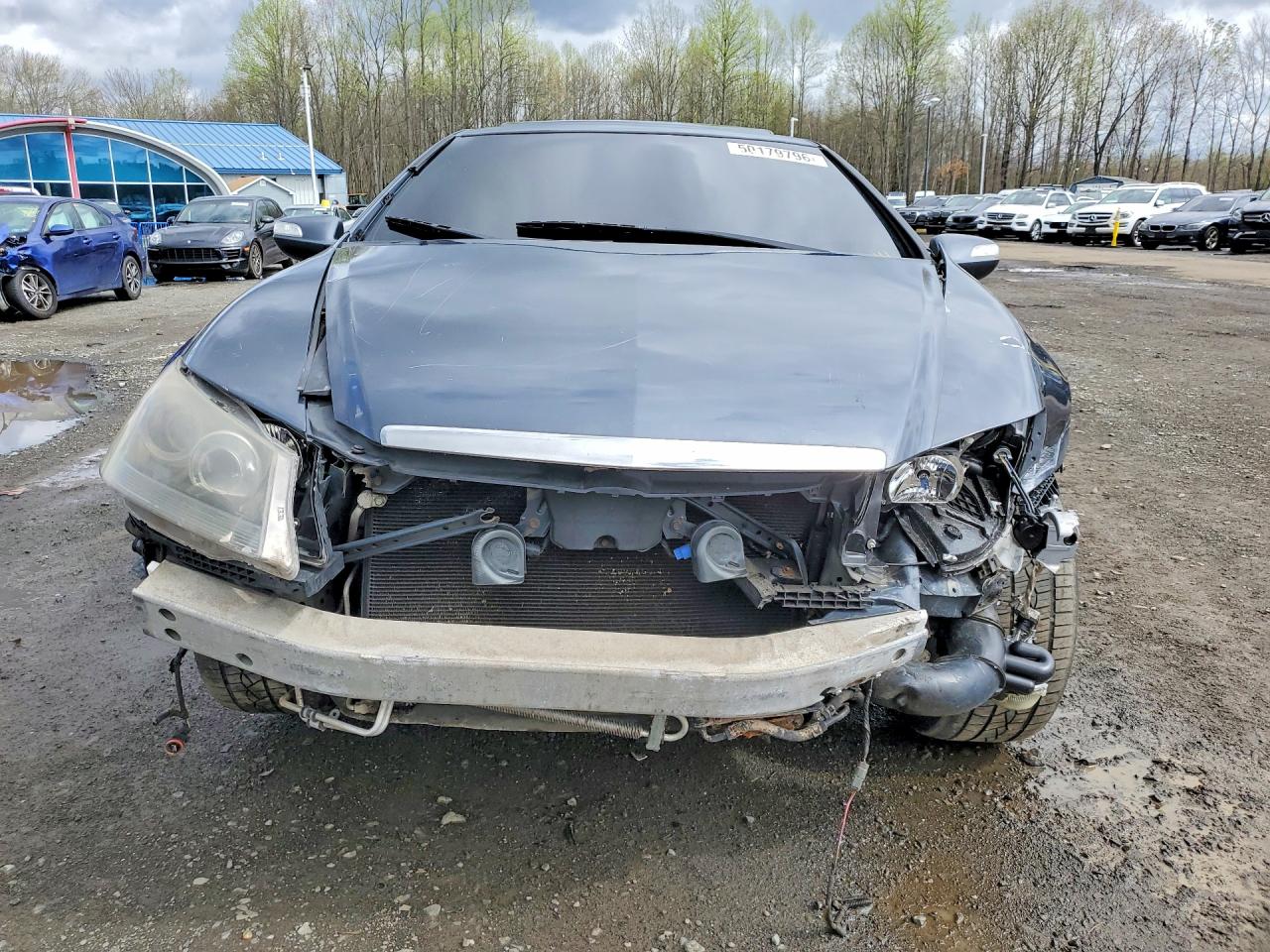 2006 Acura Rl Gray vin: JH4KB165X6C001755