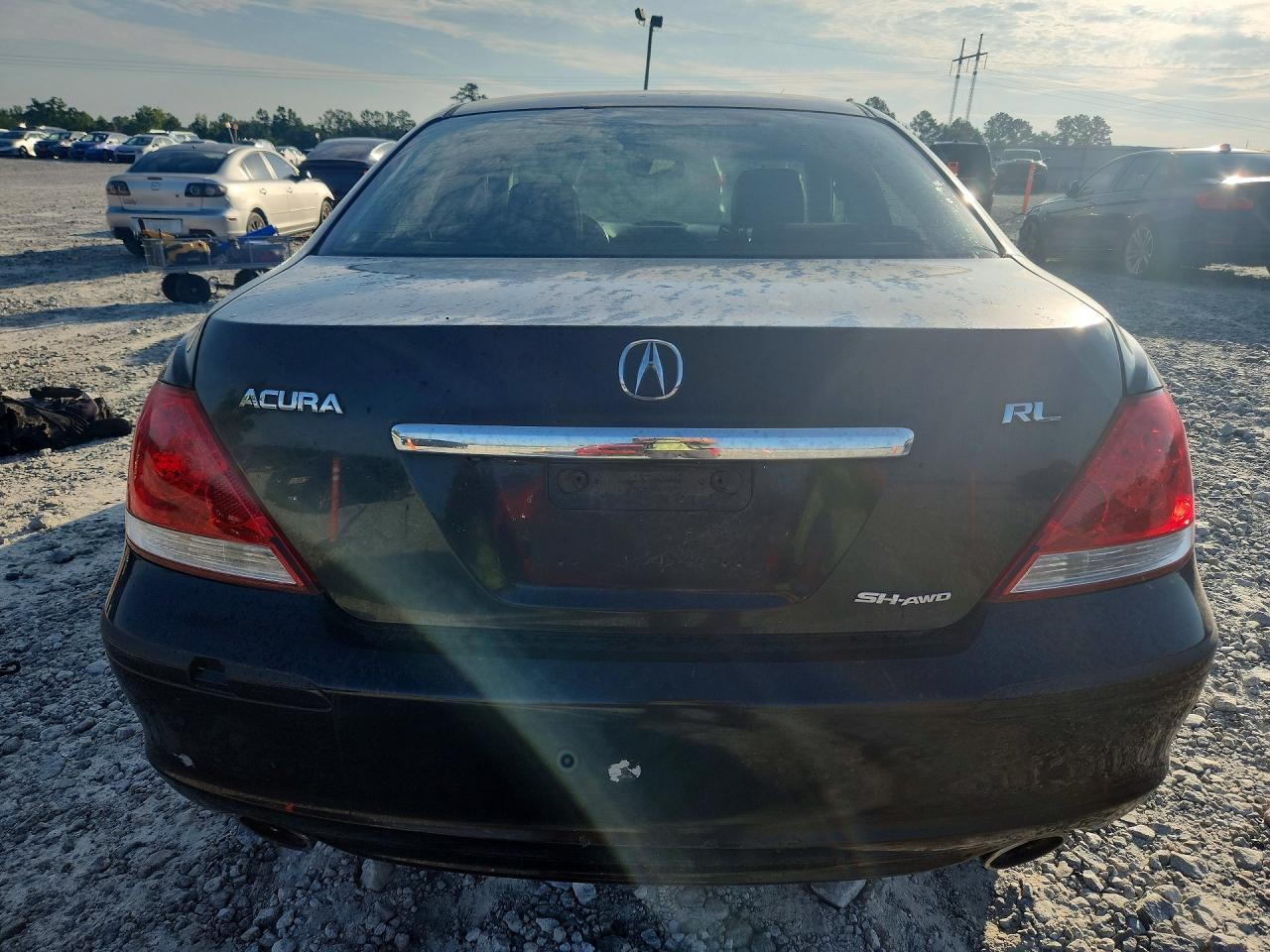 2007 Acura Rl Black vin: JH4KB16607C003539