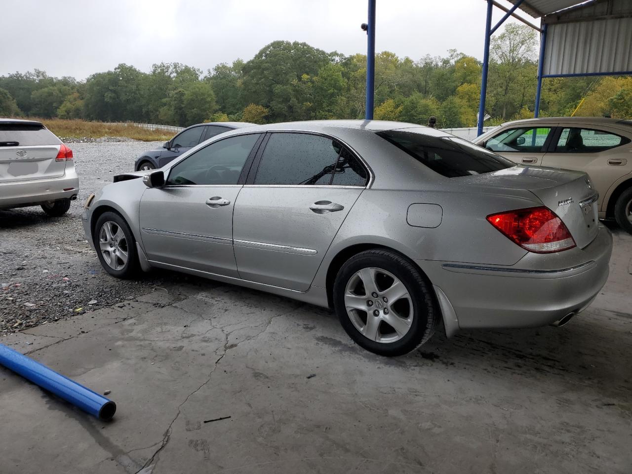2008 Acura Rl Серебряный vin: JH4KB16608C004580