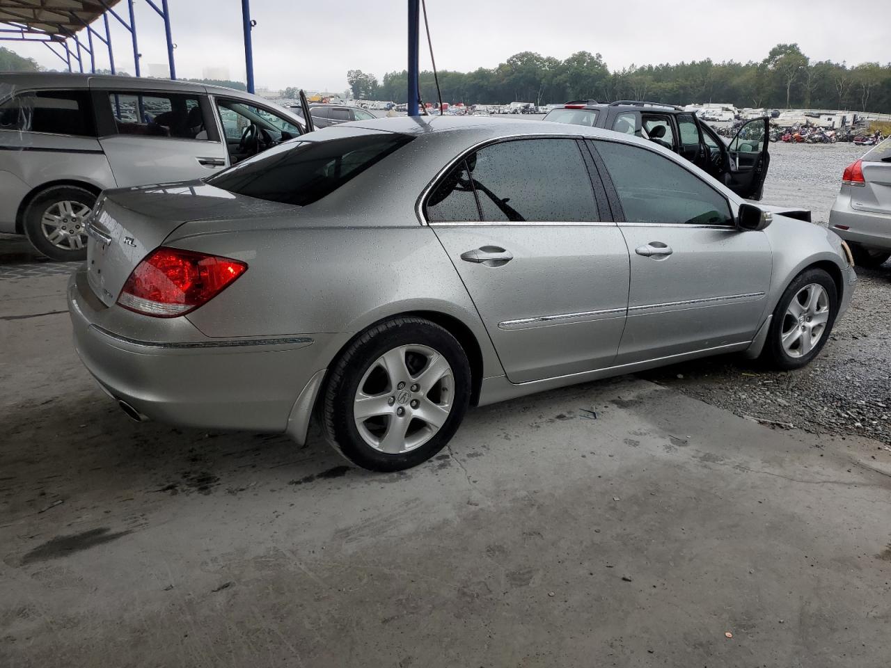 2008 Acura Rl Серебряный vin: JH4KB16608C004580