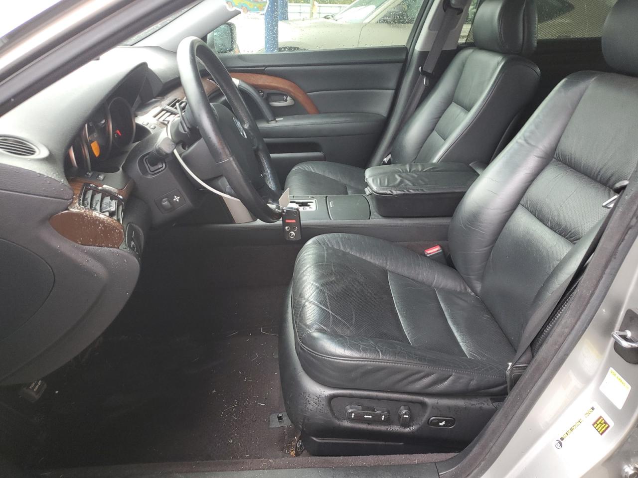 2008 Acura Rl Серебряный vin: JH4KB16608C004580