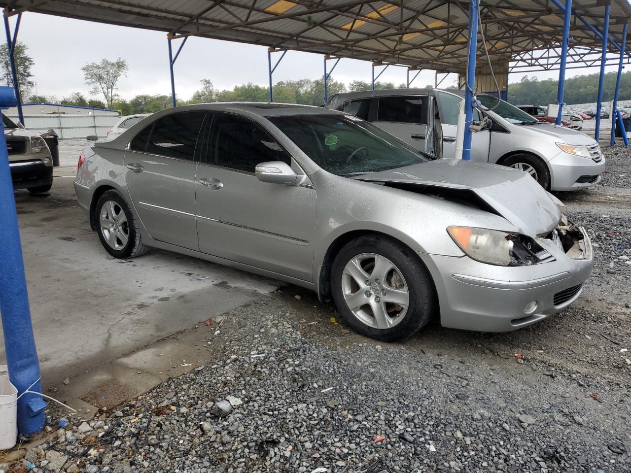 2008 Acura Rl Серебряный vin: JH4KB16608C004580