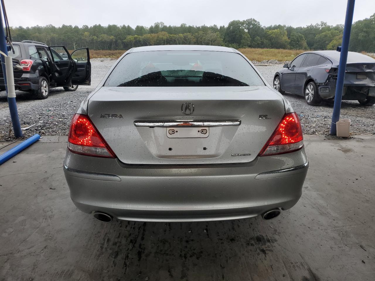 2008 Acura Rl Серебряный vin: JH4KB16608C004580