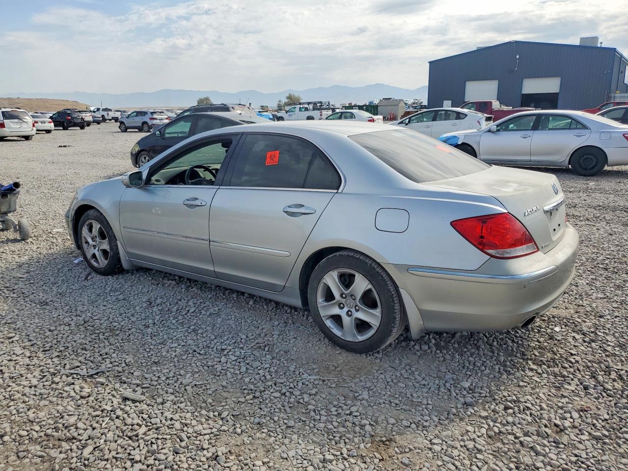 2008 Acura Rl Gray vin: JH4KB16618C002272