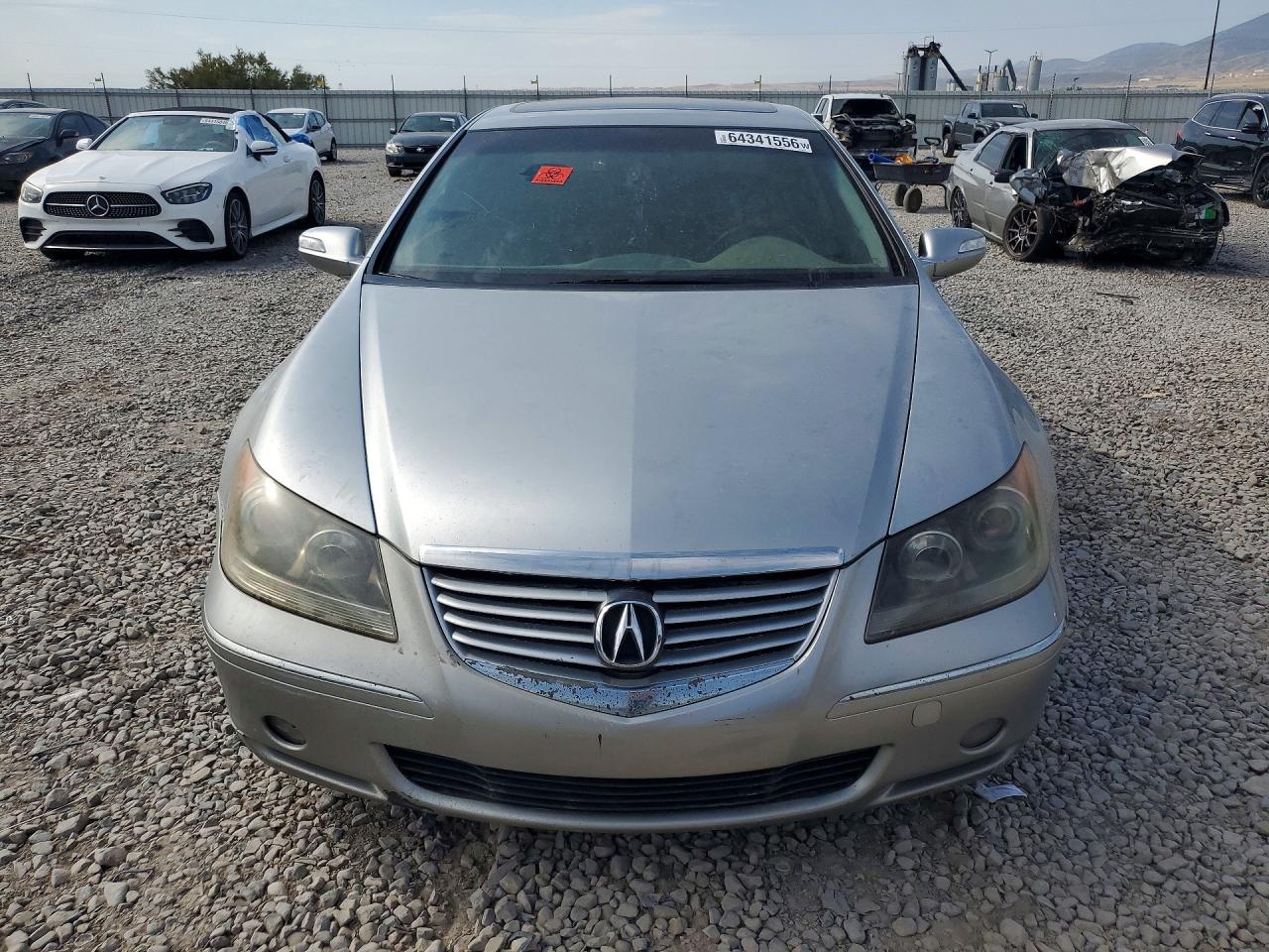 2008 Acura Rl Gray vin: JH4KB16618C002272