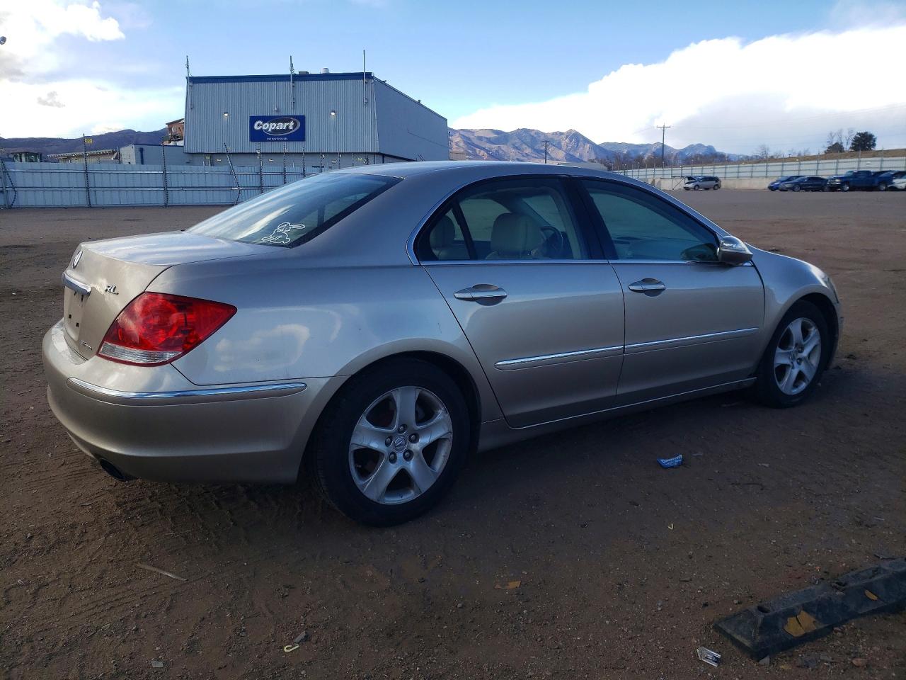 2008 Acura Rl Tan vin: JH4KB16618C002384