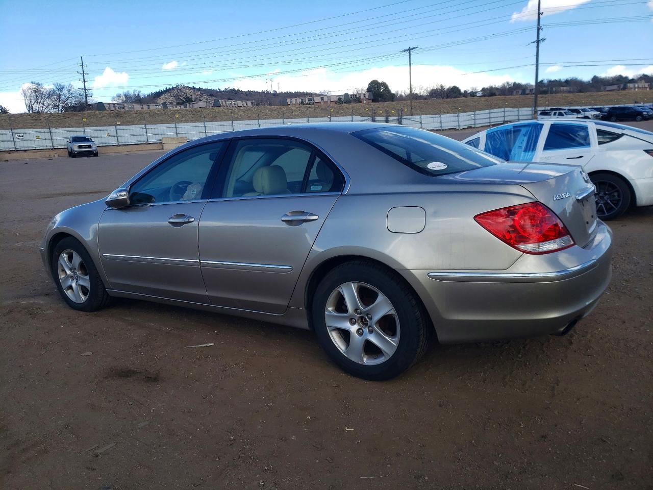 2008 Acura Rl Tan vin: JH4KB16618C002384