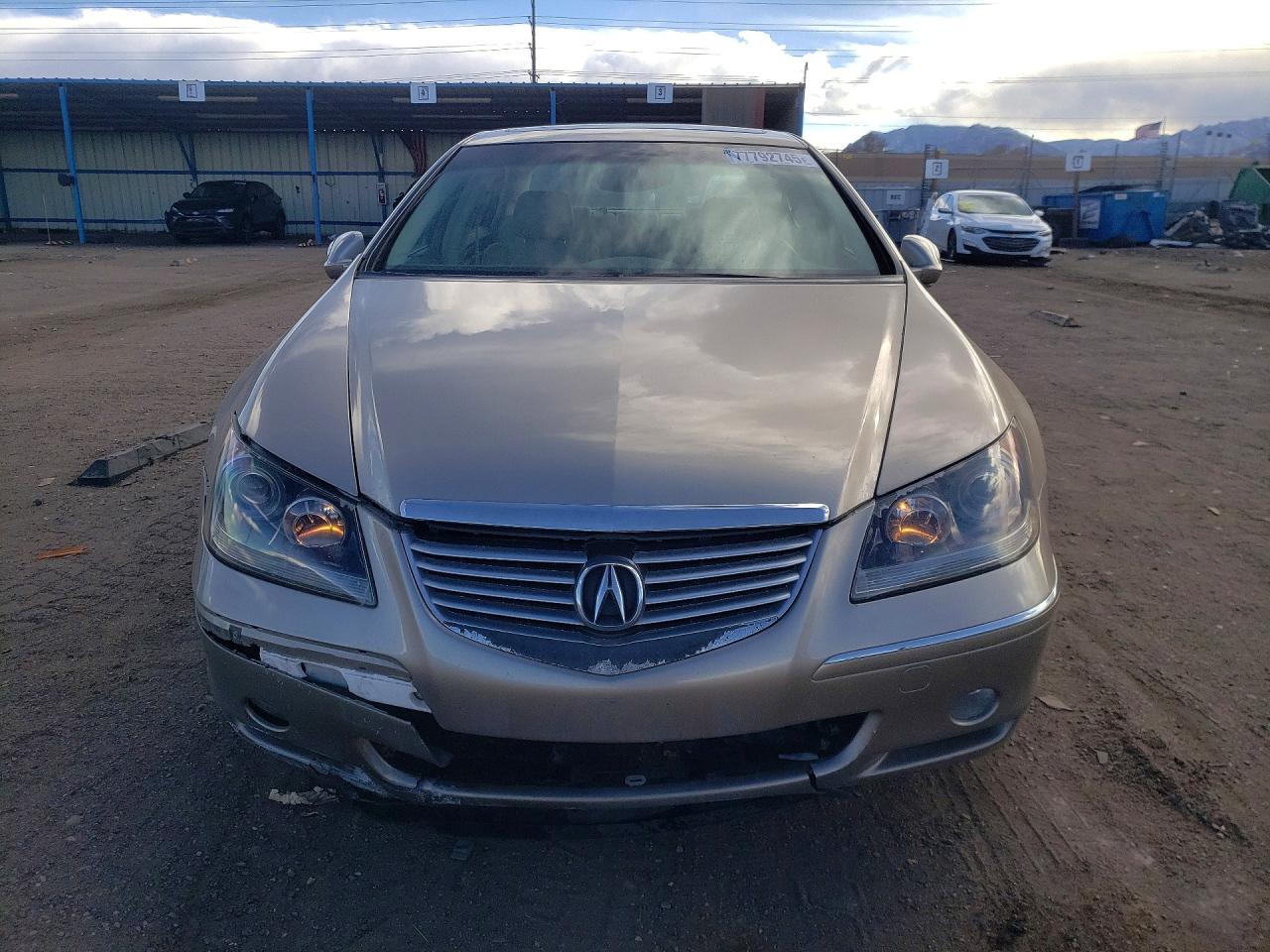 2008 Acura Rl Tan vin: JH4KB16618C002384