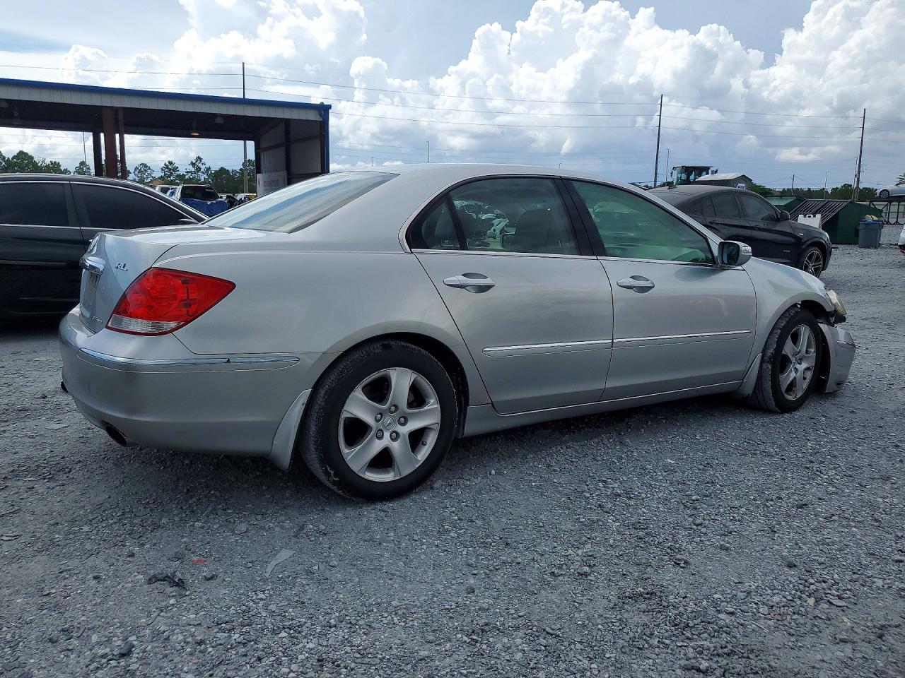 2008 Acura Rl Серебряный vin: JH4KB16628C000160