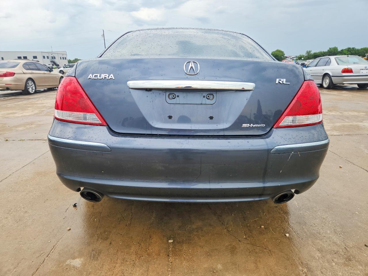 2008 Acura Rl Gray vin: JH4KB16628C001826