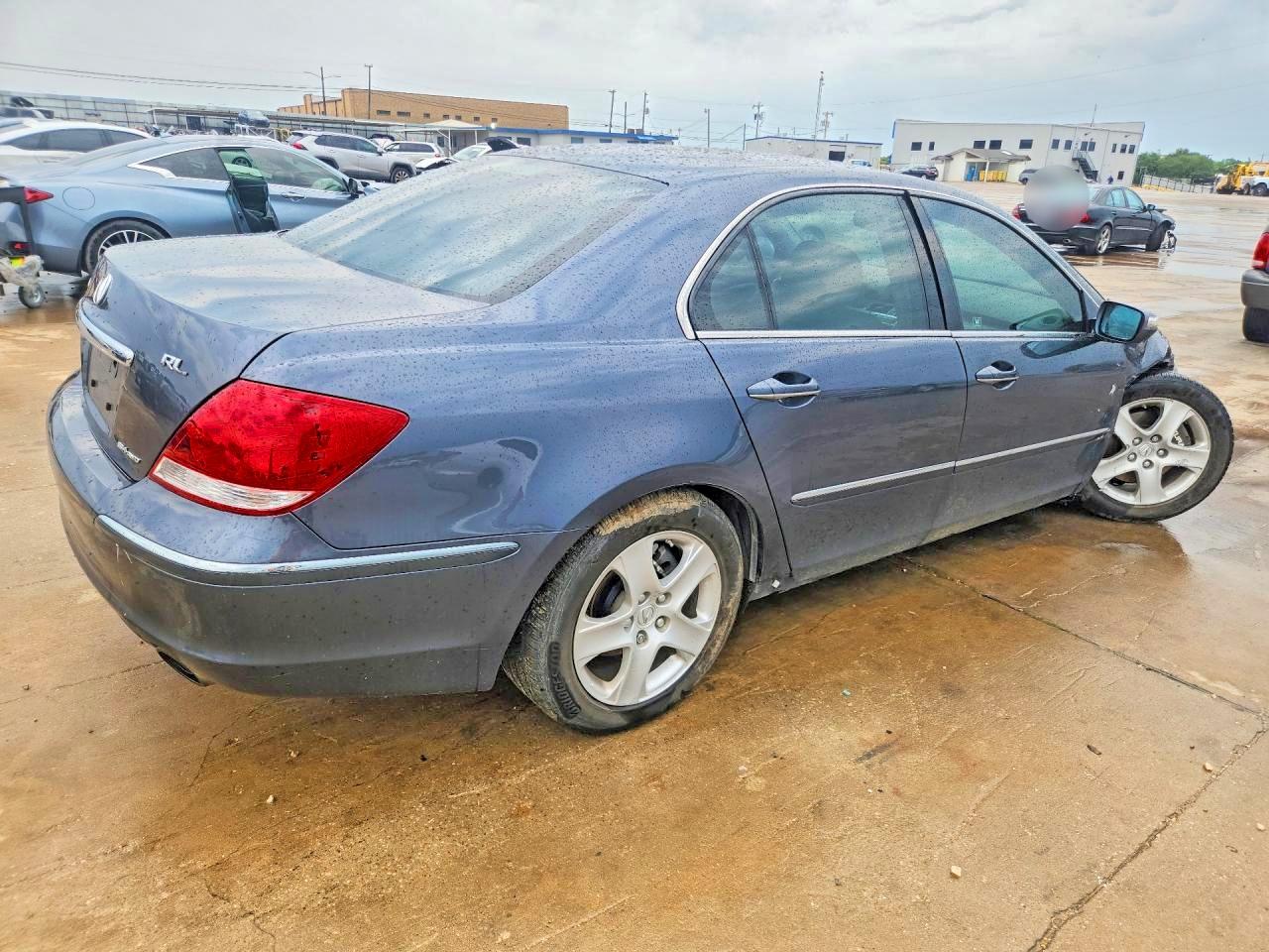 2008 Acura Rl Gray vin: JH4KB16628C001826