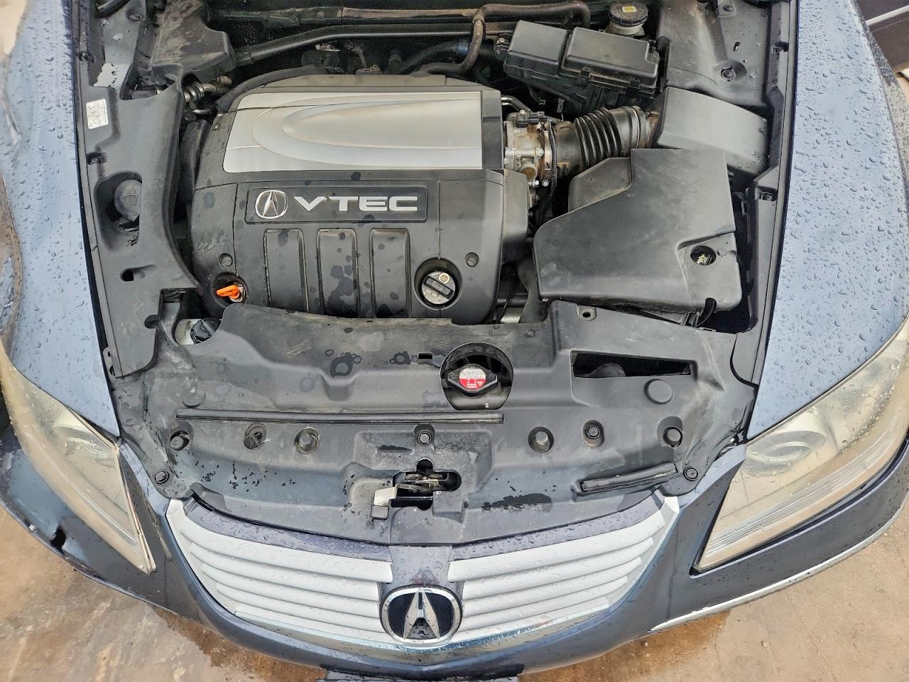 2008 Acura Rl Gray vin: JH4KB16628C001826