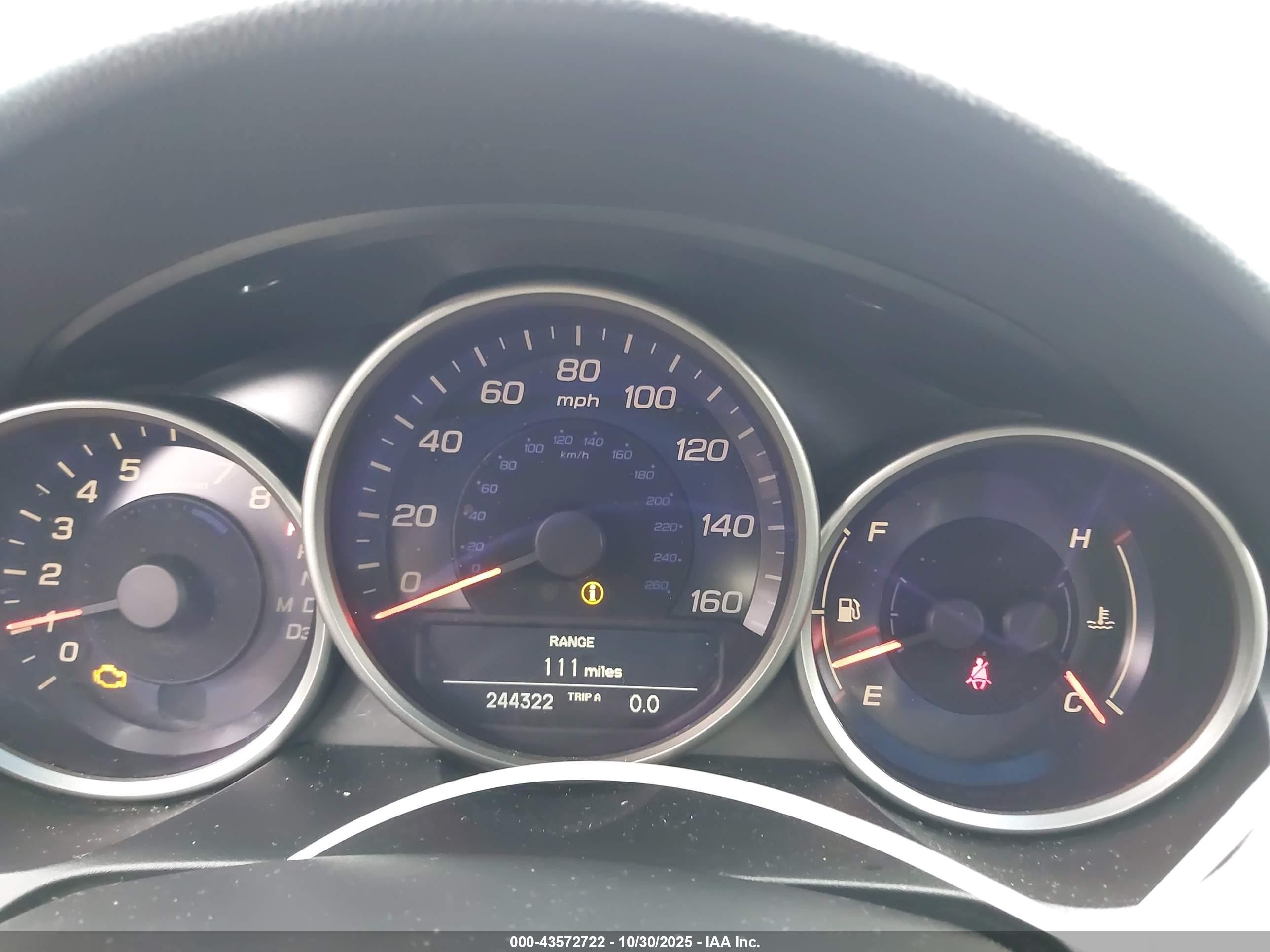 2008 Acura Rl 3.5 Серебряный vin: JH4KB16648C000841