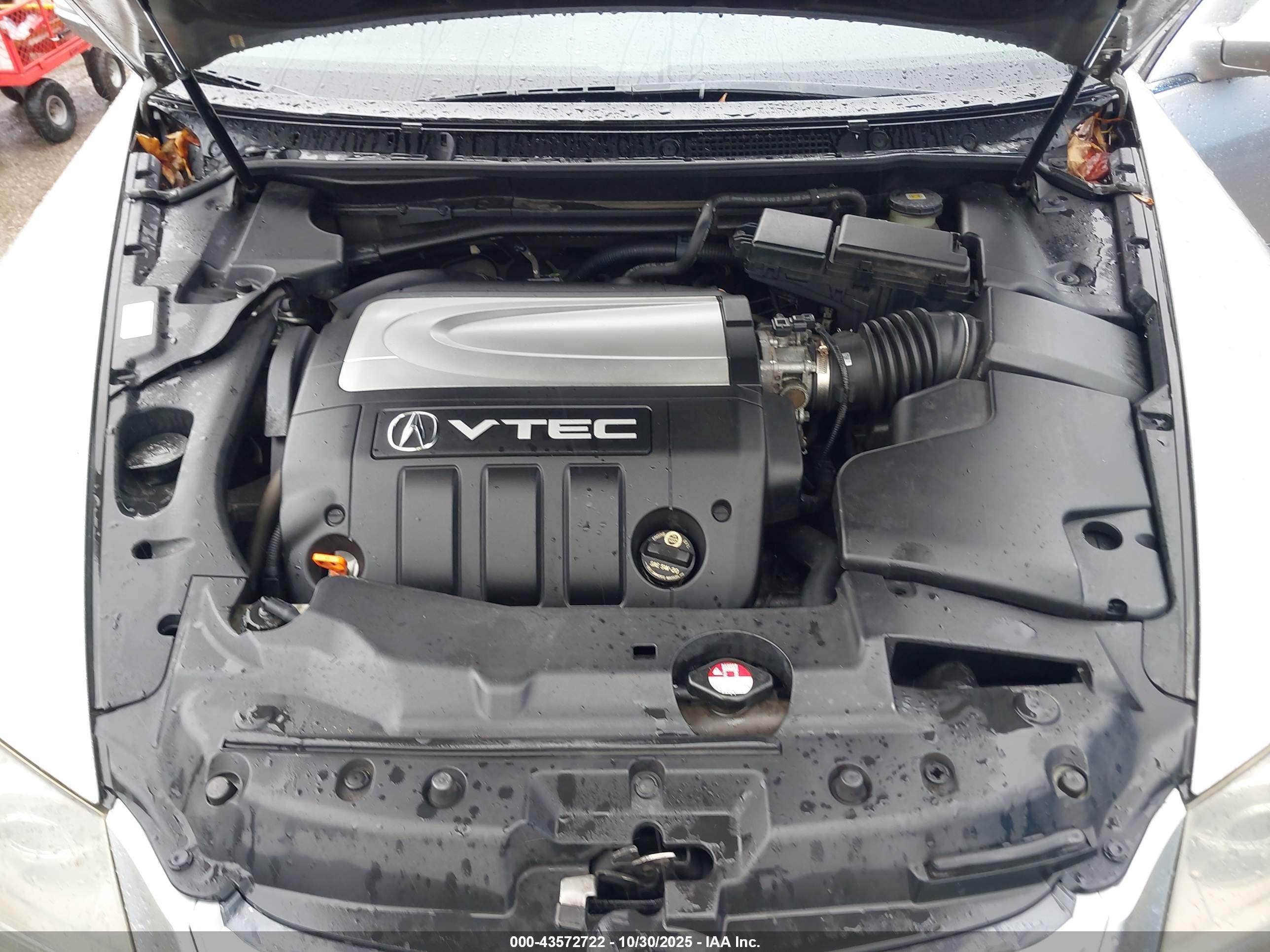 2008 Acura Rl 3.5 Серебряный vin: JH4KB16648C000841