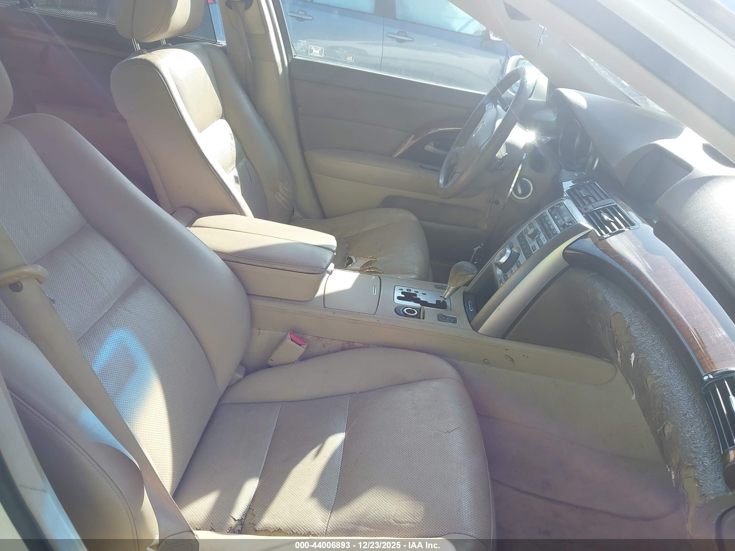 2008 Acura Rl 3.5 White vin: JH4KB16648C003240