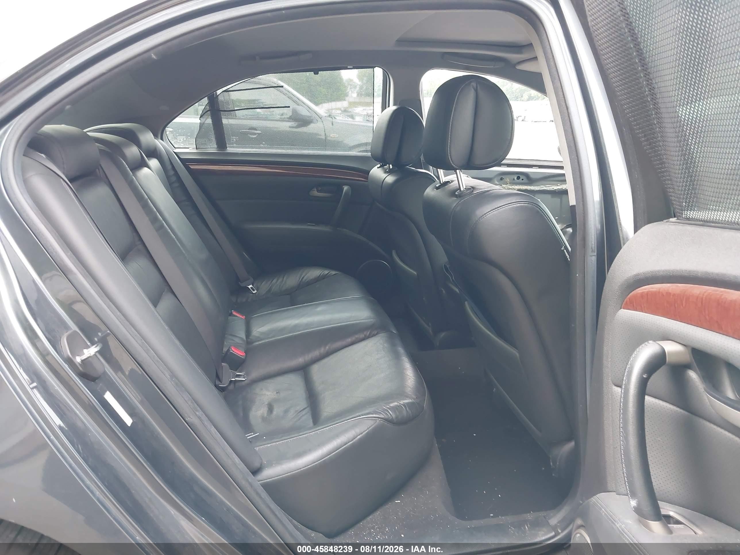 2007 Acura Rl 3.5 Gray vin: JH4KB16657C002189