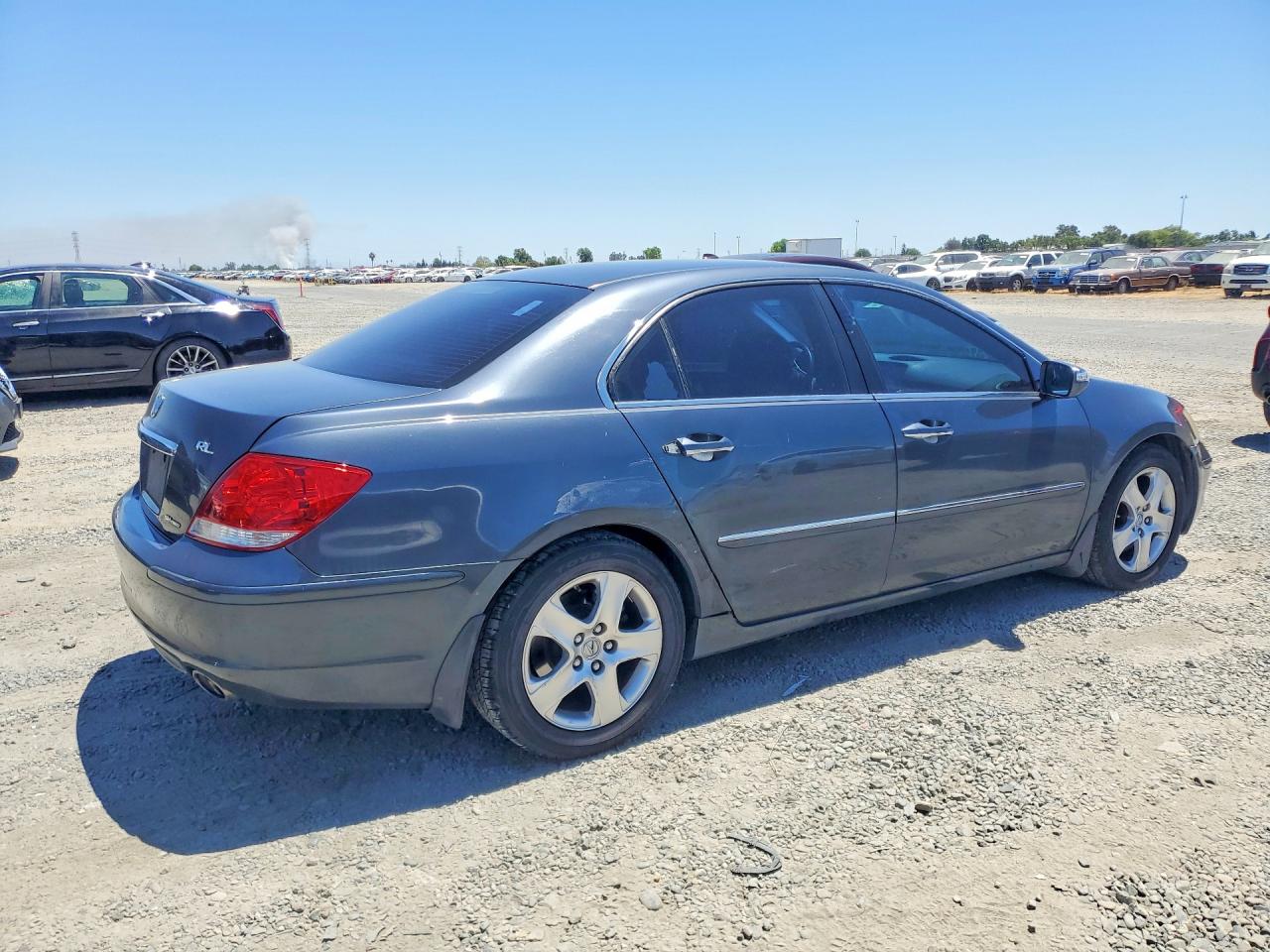 2007 Acura Rl Серый vin: JH4KB16657C003245