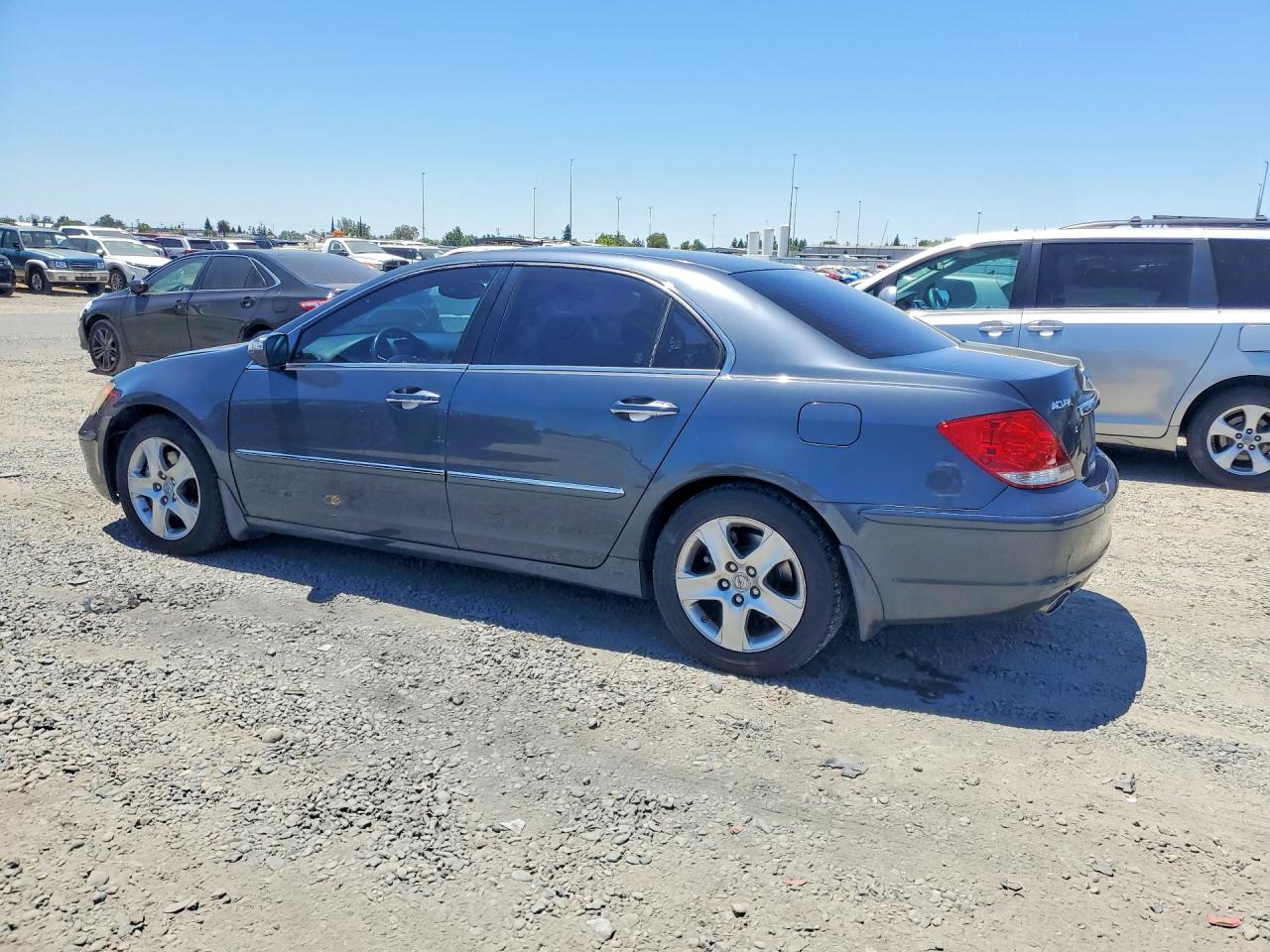 2007 Acura Rl Серый vin: JH4KB16657C003245