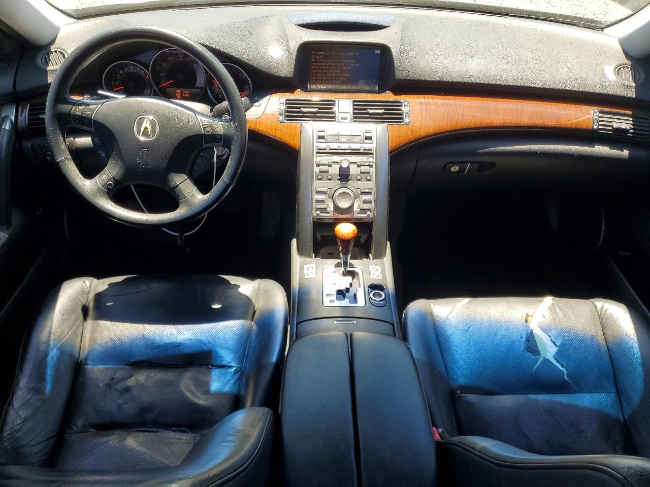 2007 Acura Rl Серый vin: JH4KB16657C003245