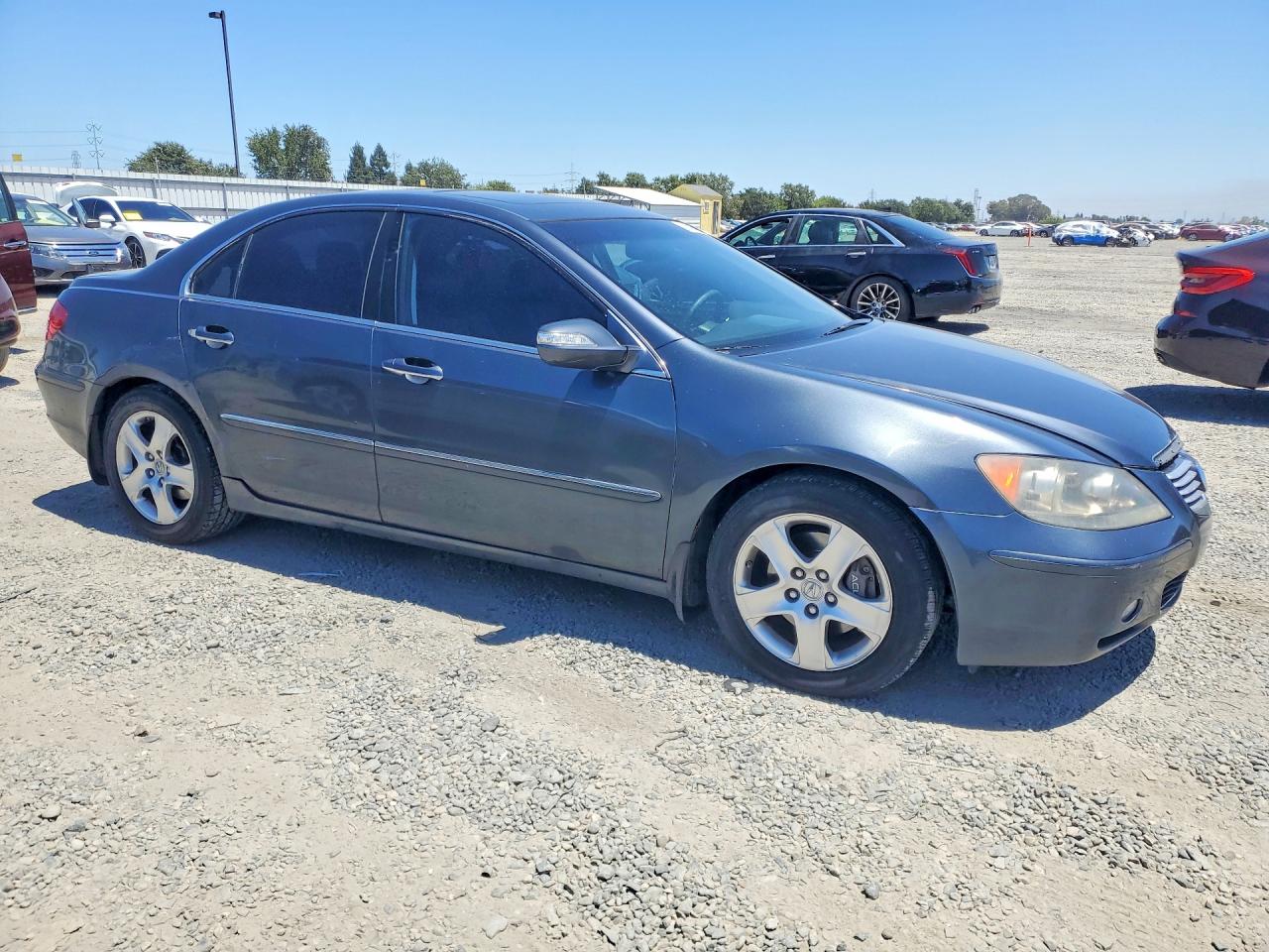 2007 Acura Rl Серый vin: JH4KB16657C003245
