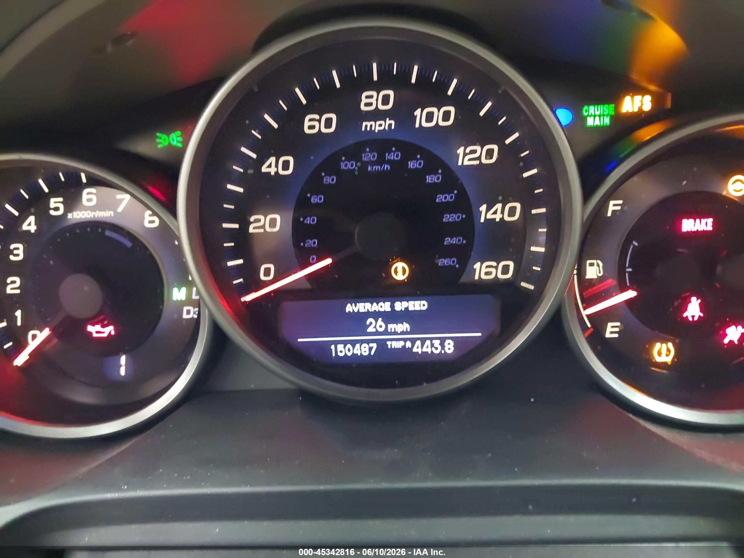 2008 Acura Rl 3.5 Gray vin: JH4KB16658C002081