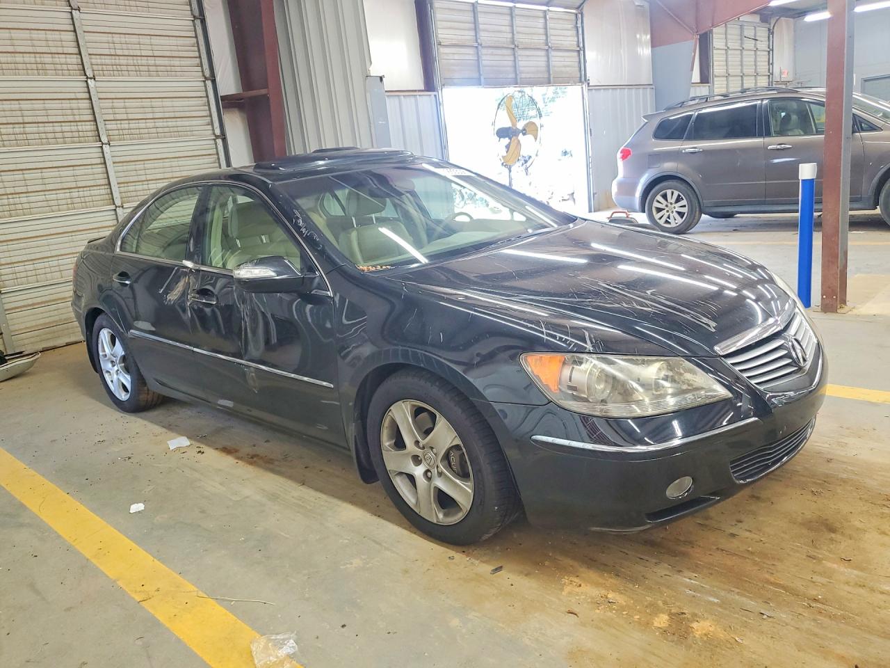 2007 Acura Rl Черный vin: JH4KB16667C004890