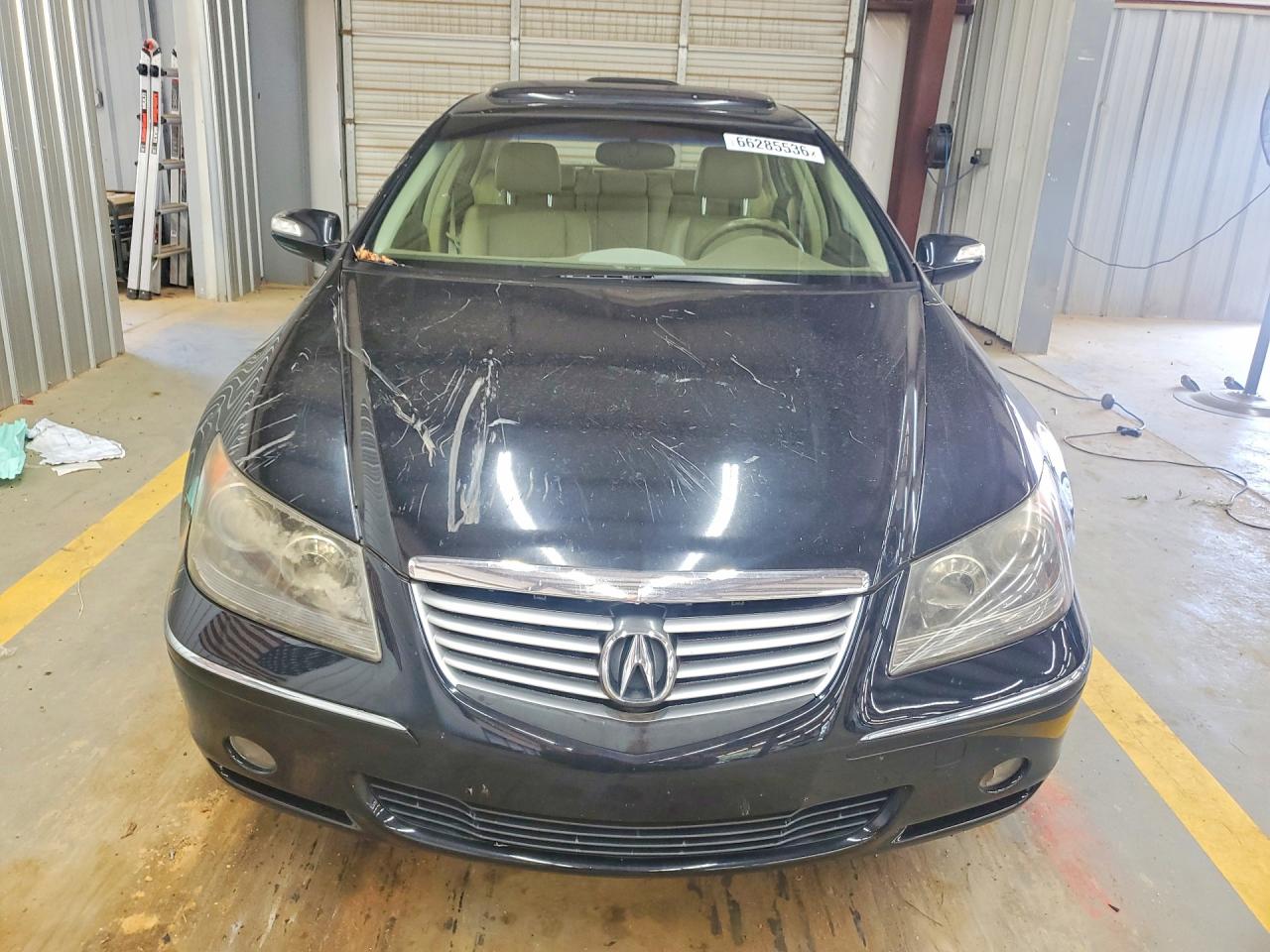 2007 Acura Rl Черный vin: JH4KB16667C004890