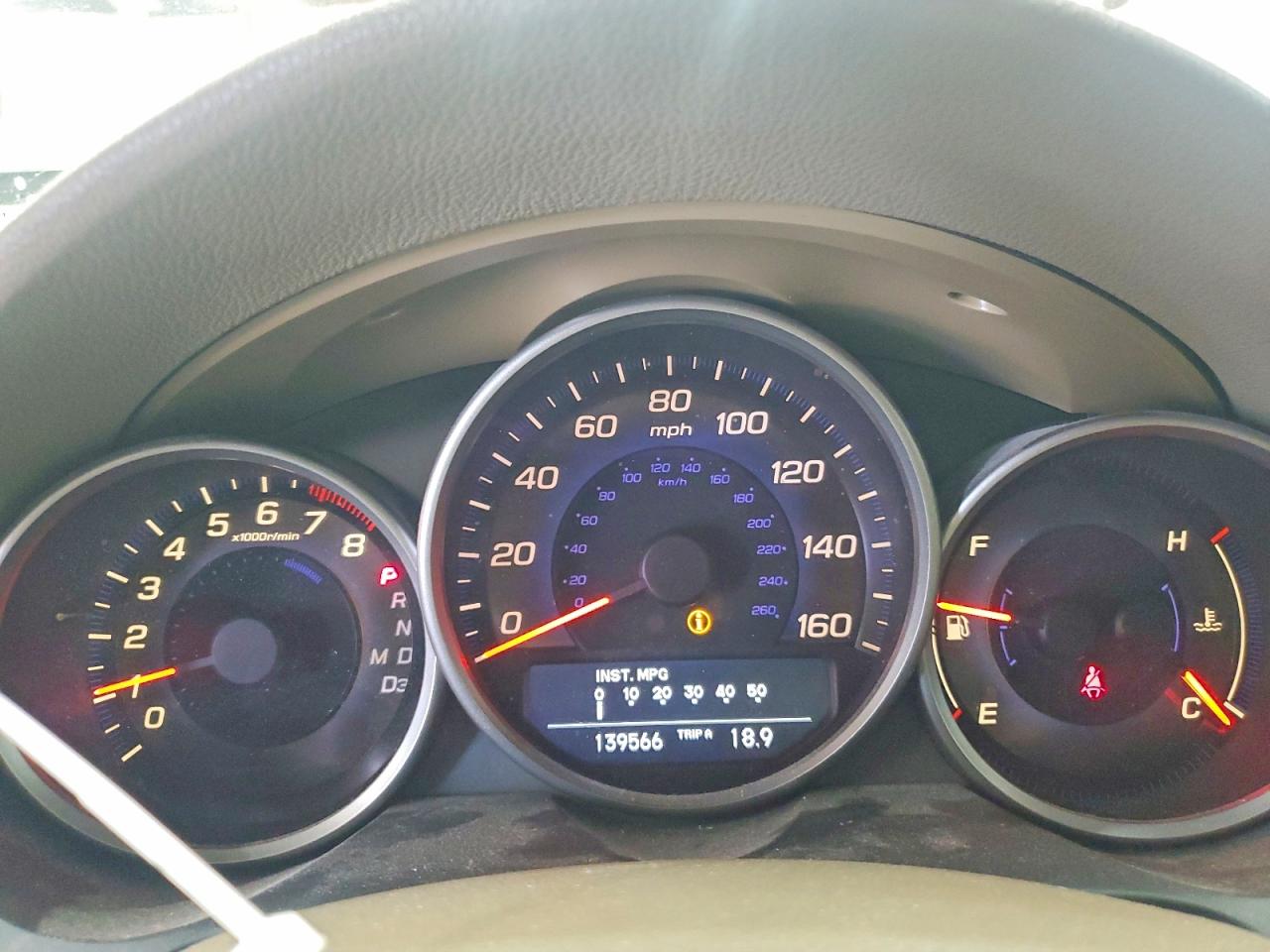 2007 Acura Rl Черный vin: JH4KB16667C004890