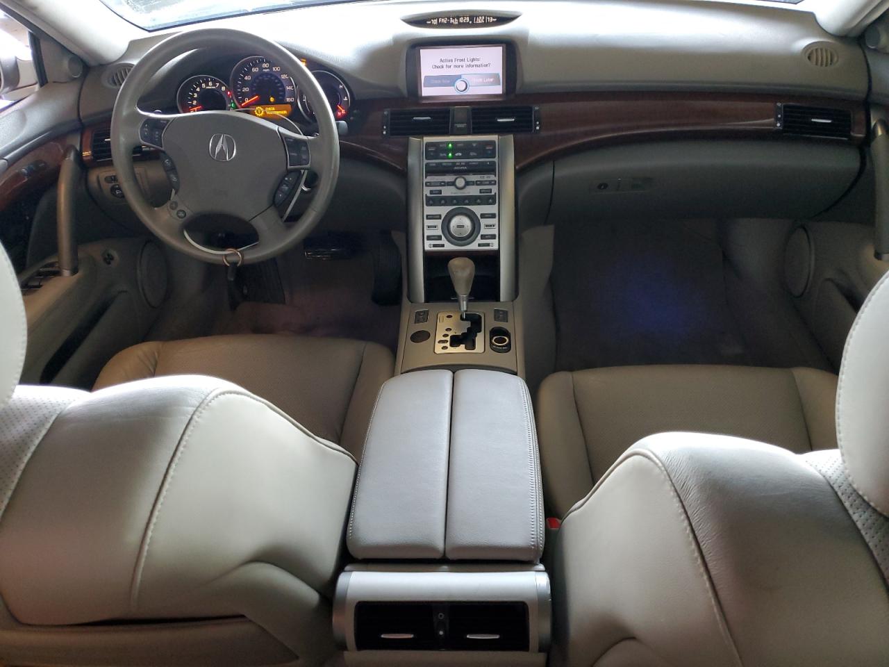 2008 Acura Rl Silver vin: JH4KB16668C003157