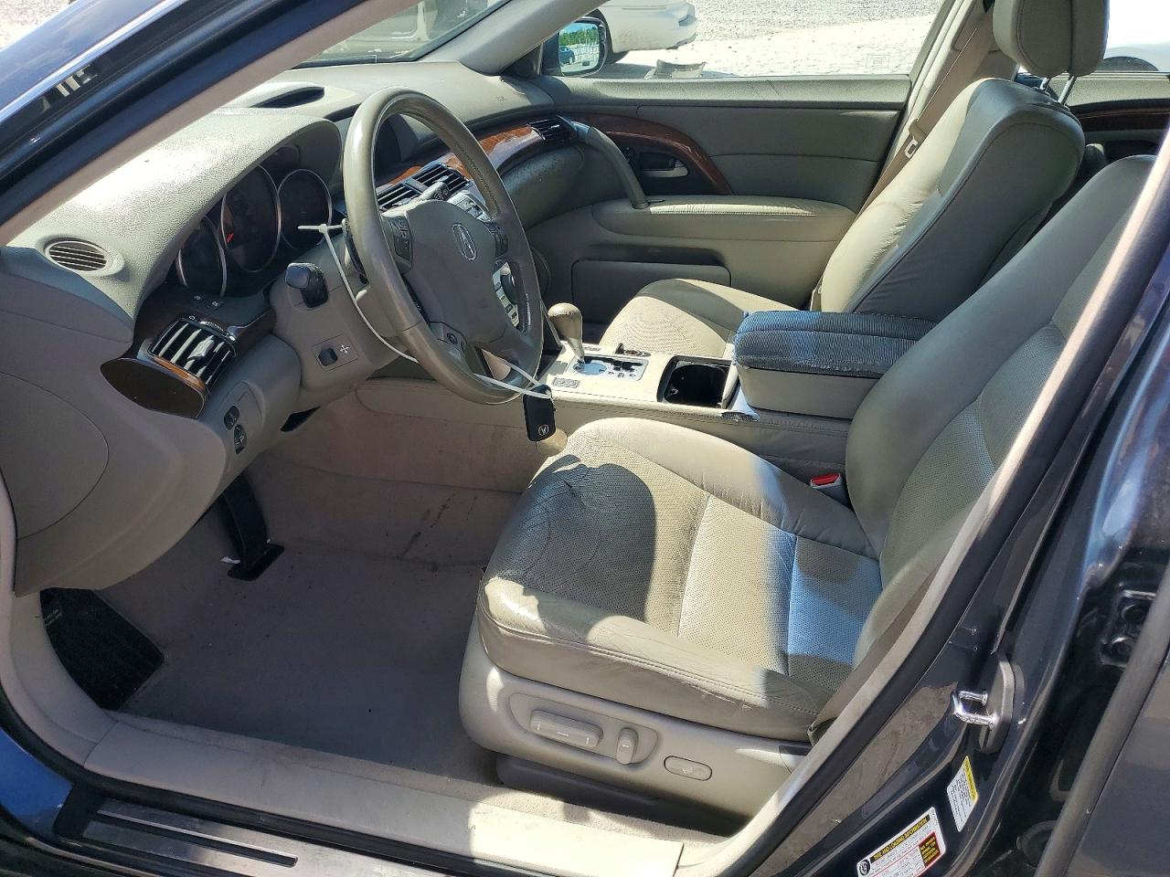 2008 Acura Rl Gray vin: JH4KB16678C003572