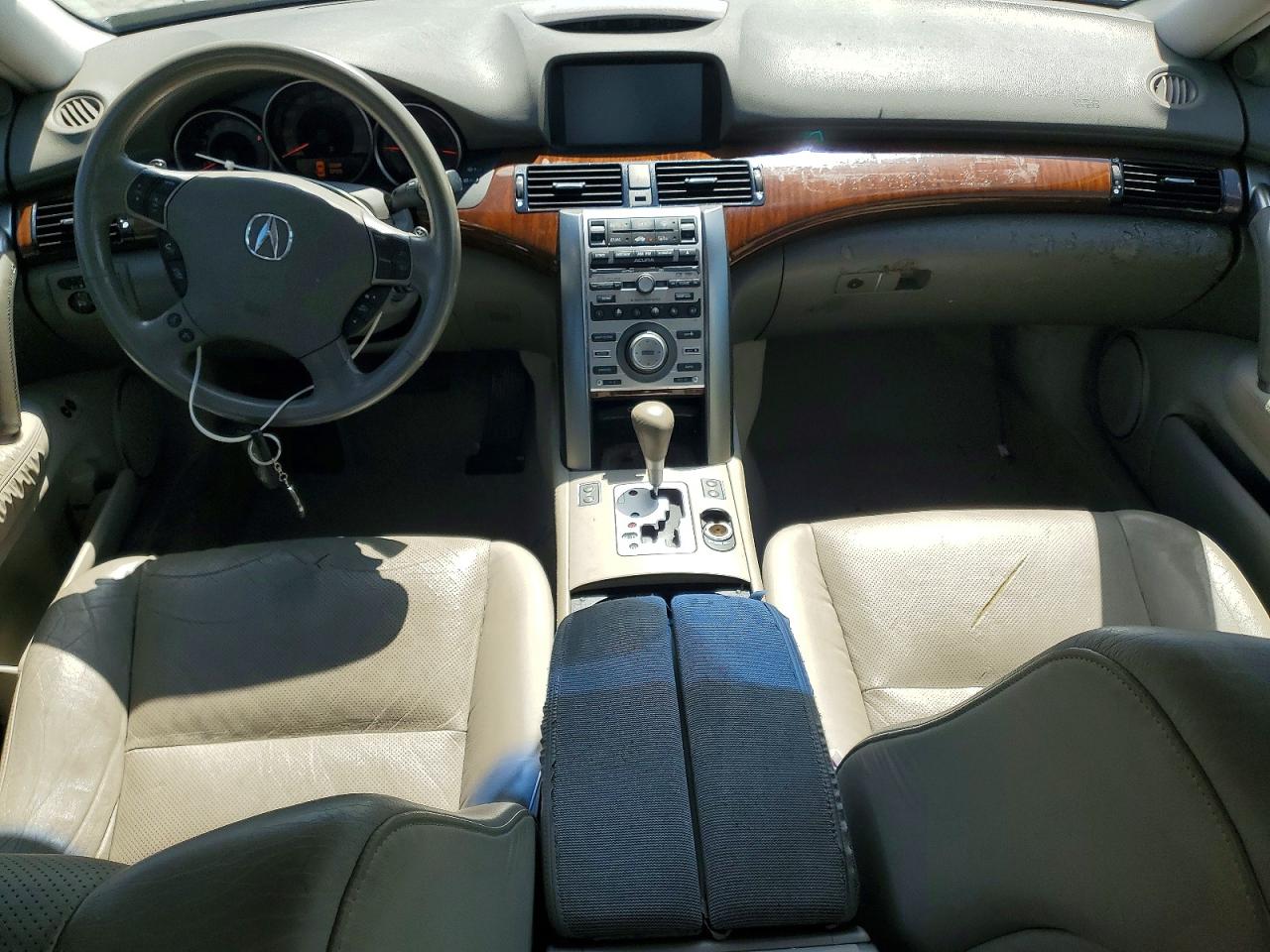 2008 Acura Rl Gray vin: JH4KB16678C003572