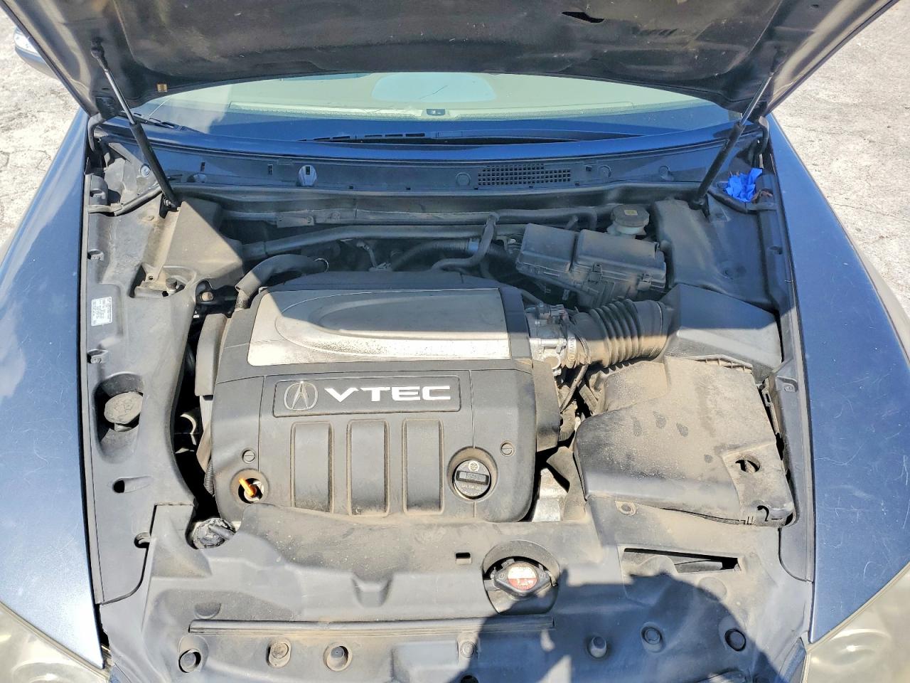 2008 Acura Rl Gray vin: JH4KB16678C003572