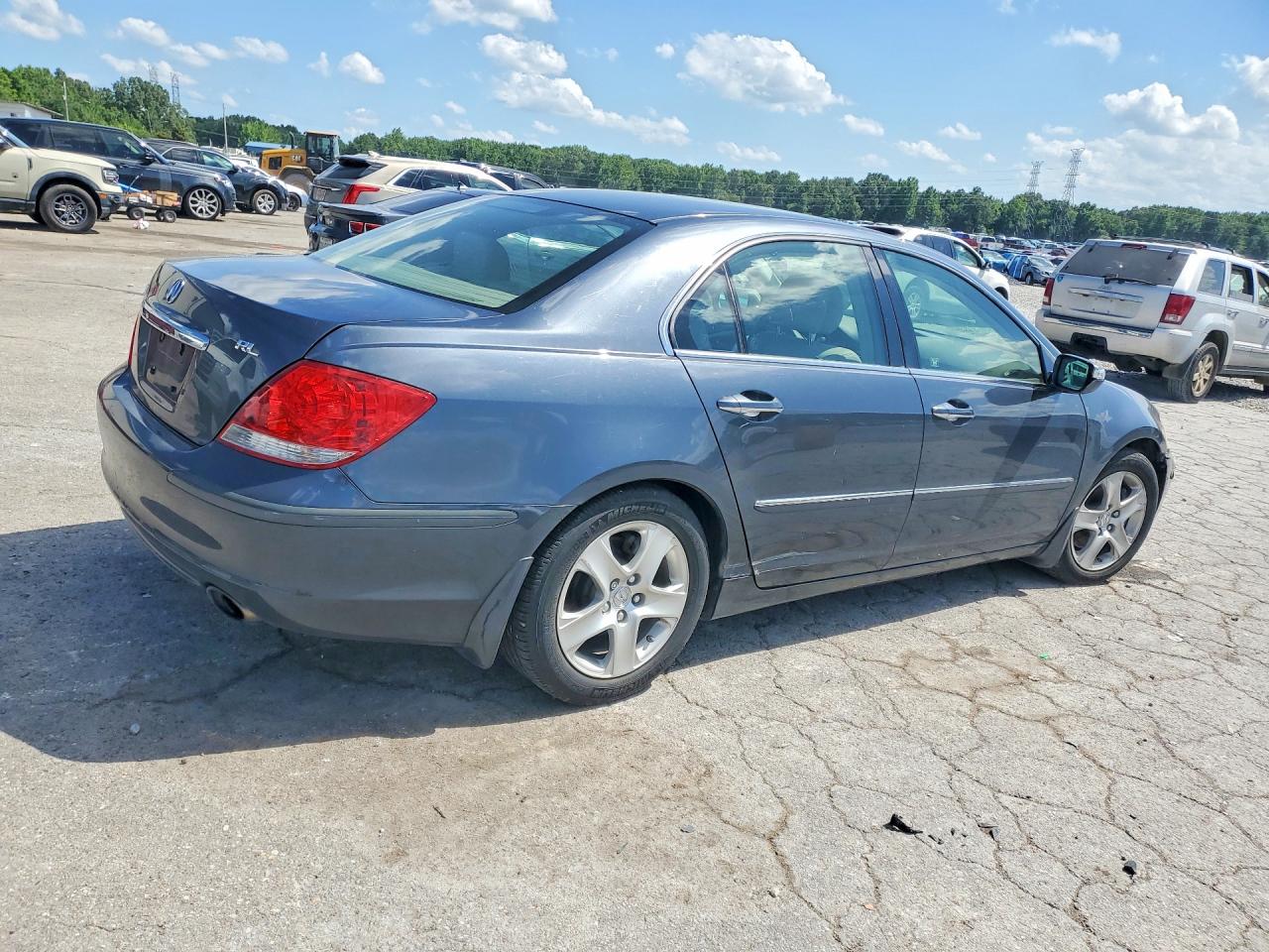 2008 Acura Rl Gray vin: JH4KB16678C003572
