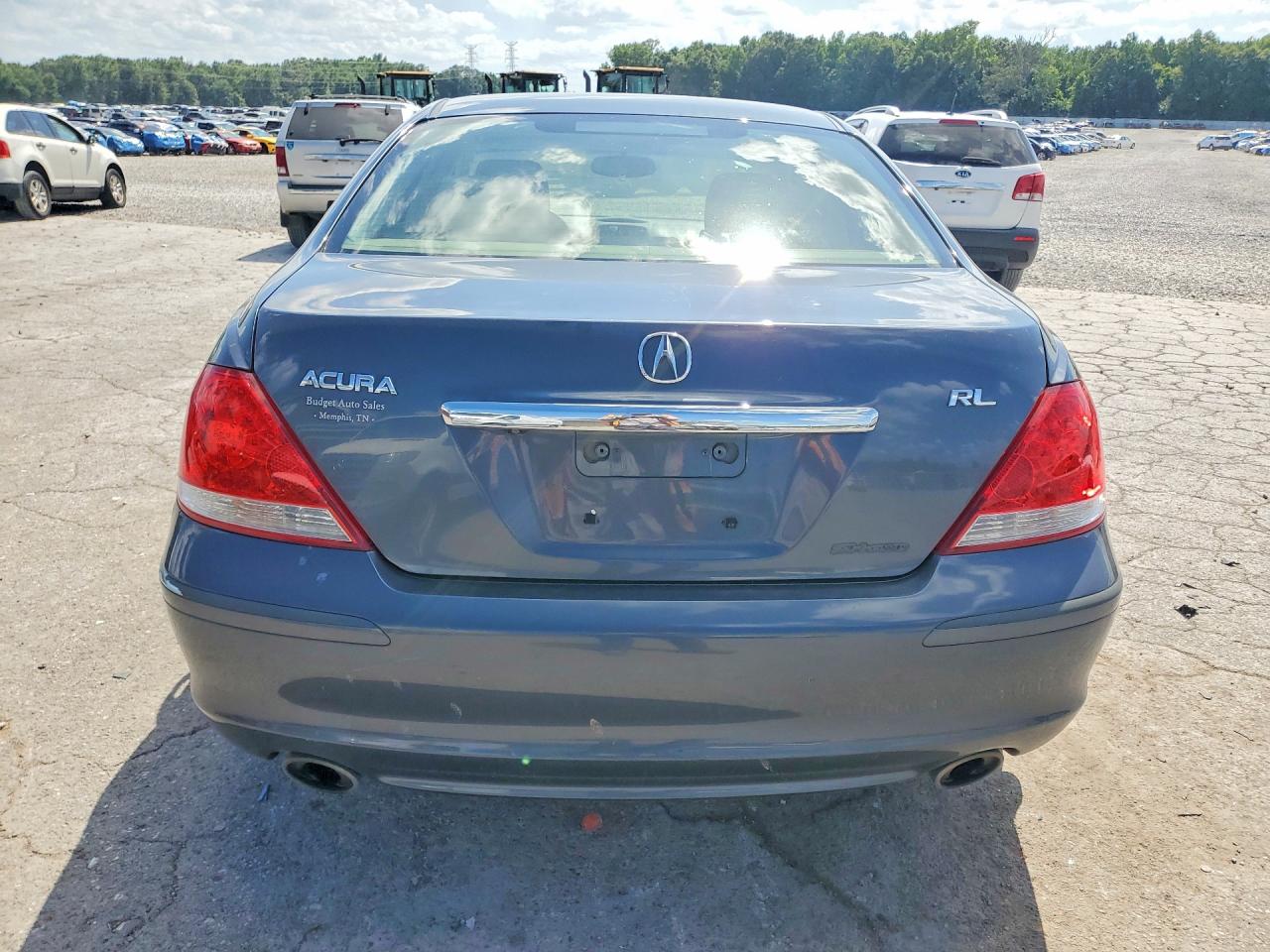 2008 Acura Rl Gray vin: JH4KB16678C003572