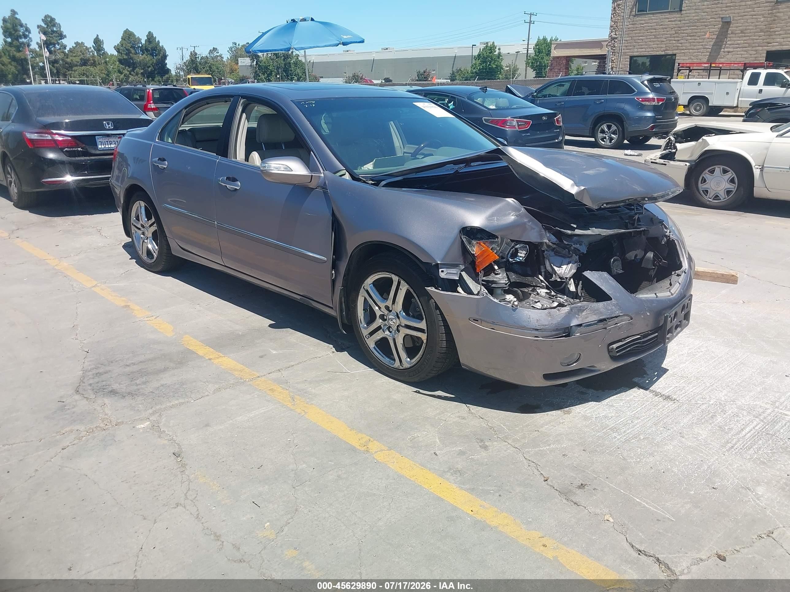 2008 Acura Rl 3.5 Серебряный vin: JH4KB16678C003913