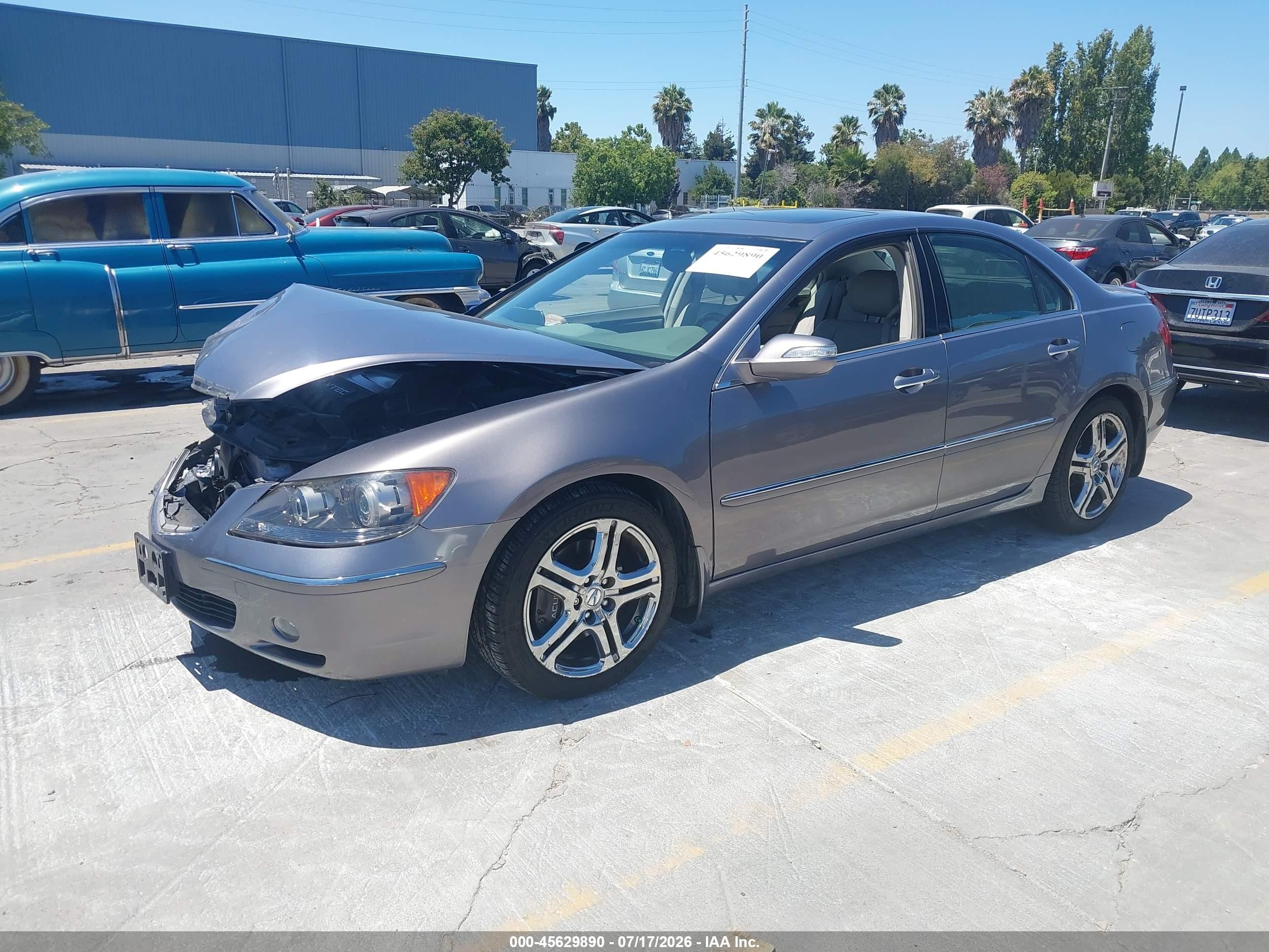 2008 Acura Rl 3.5 Серебряный vin: JH4KB16678C003913