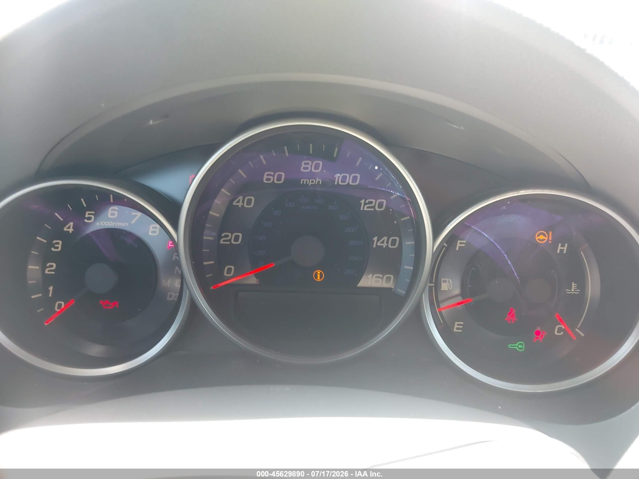 2008 Acura Rl 3.5 Серебряный vin: JH4KB16678C003913