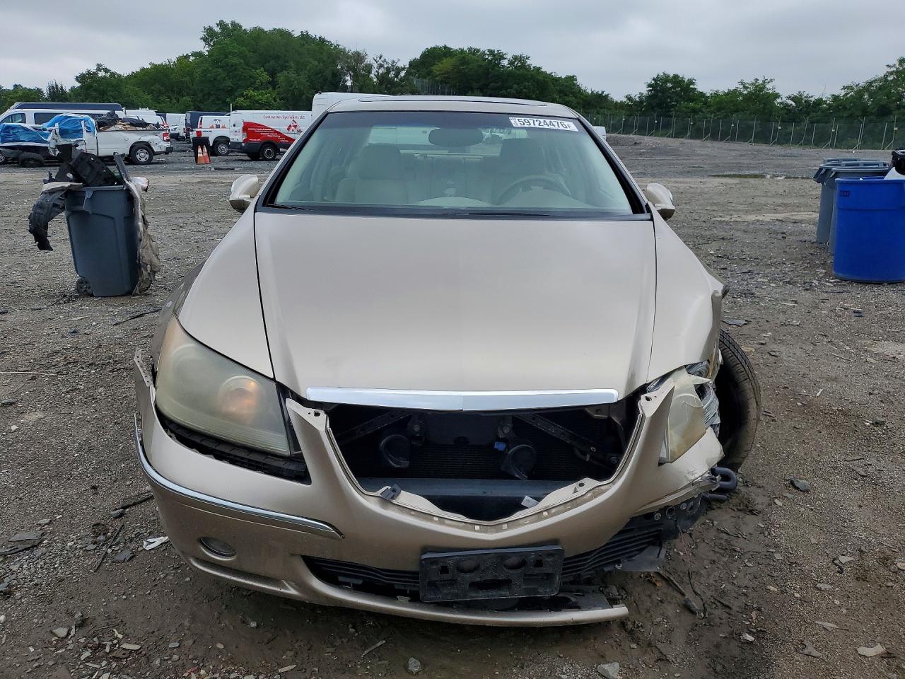 2008 Acura Rl Gold vin: JH4KB16678C003927