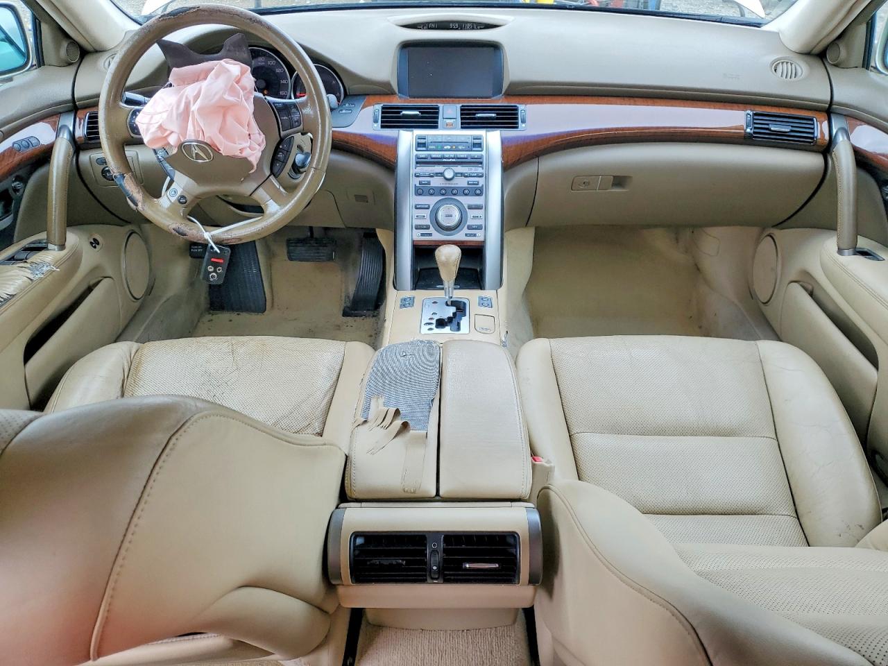 2008 Acura Rl Gold vin: JH4KB16678C003927