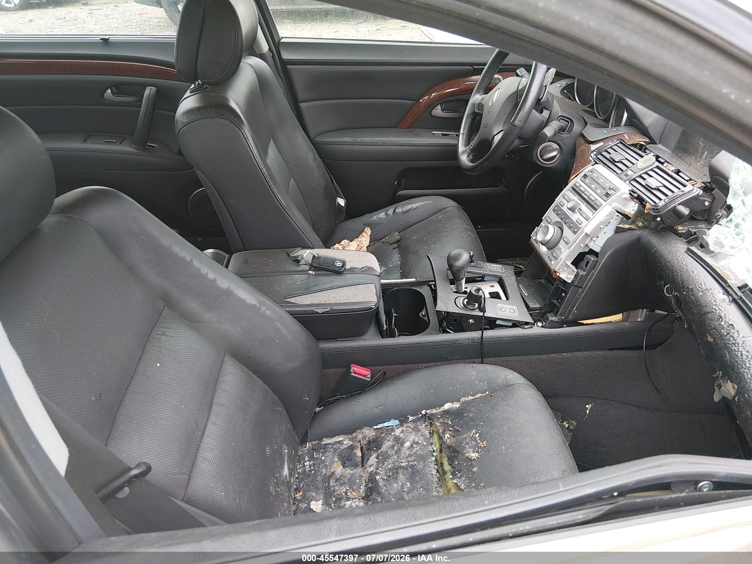 2008 Acura Rl 3.5 Tan vin: JH4KB16688C000423