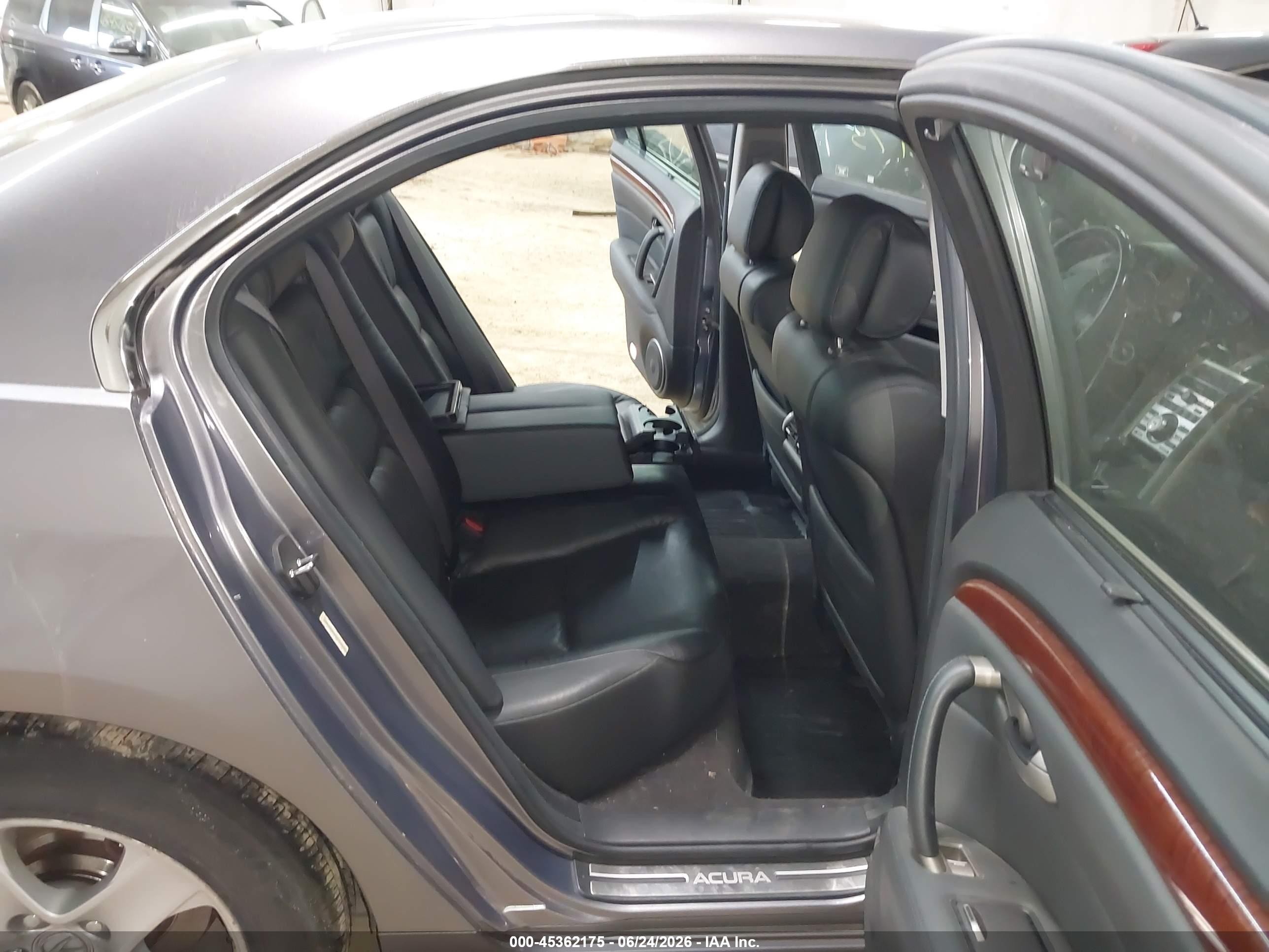 2007 Acura Rl 3.5 Серый vin: JH4KB16697C001207