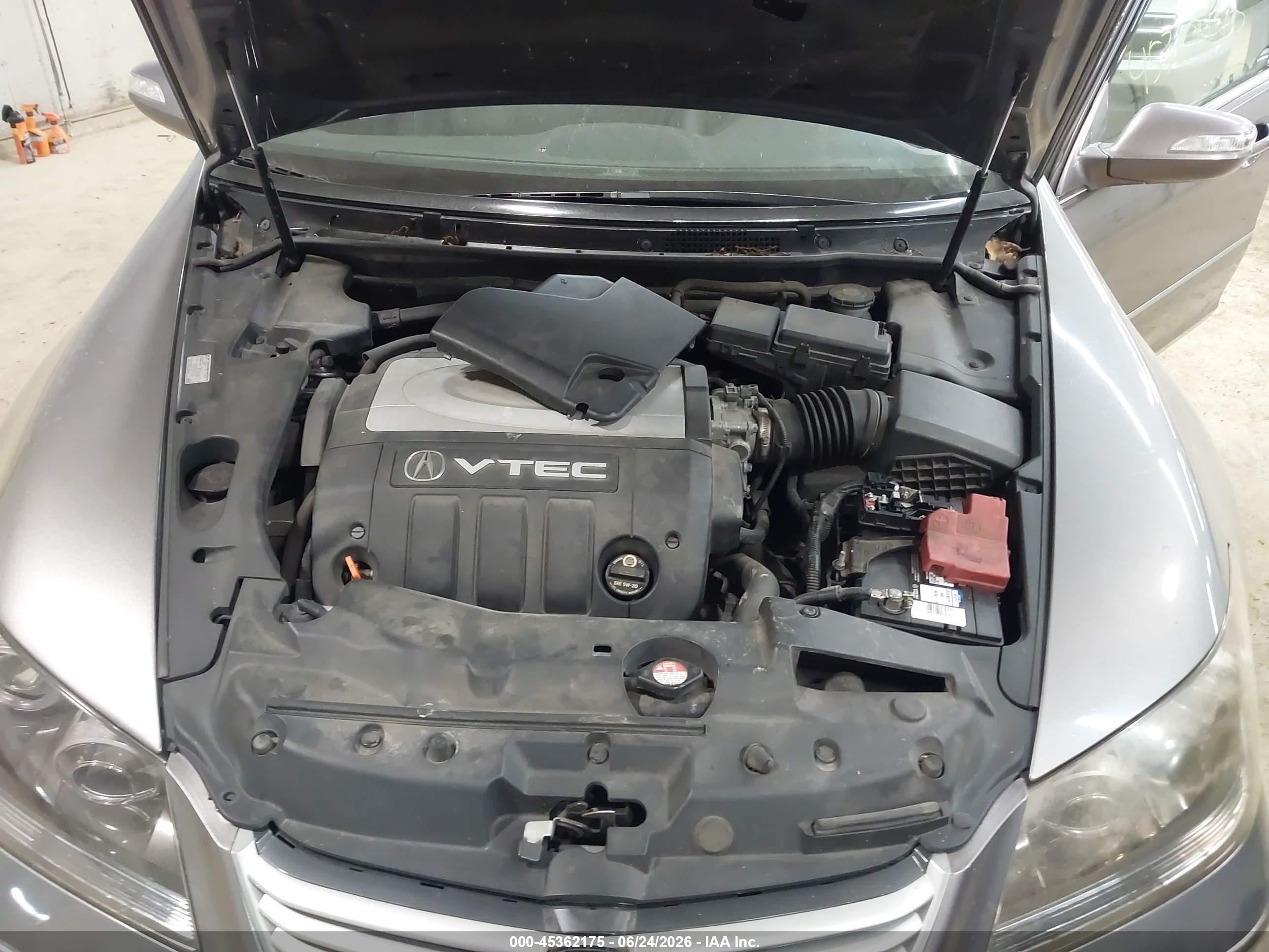 2007 Acura Rl 3.5 Серый vin: JH4KB16697C001207