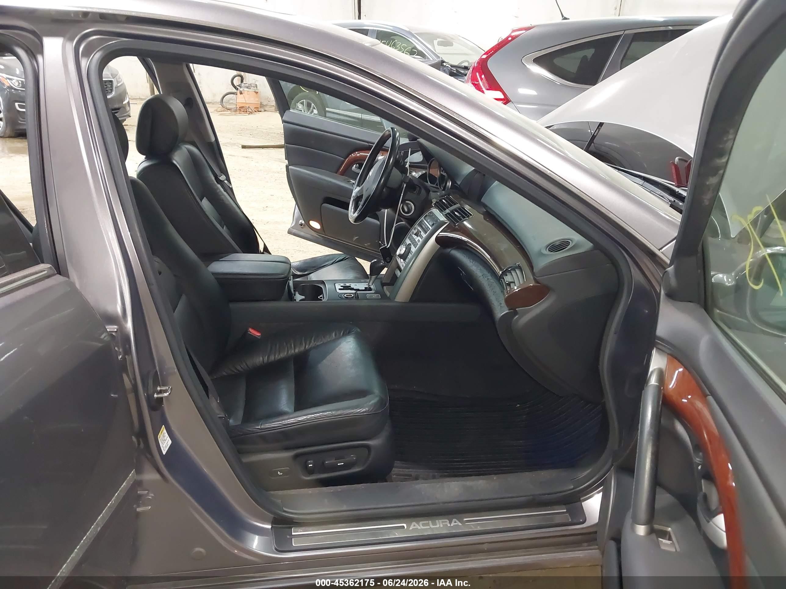 2007 Acura Rl 3.5 Серый vin: JH4KB16697C001207