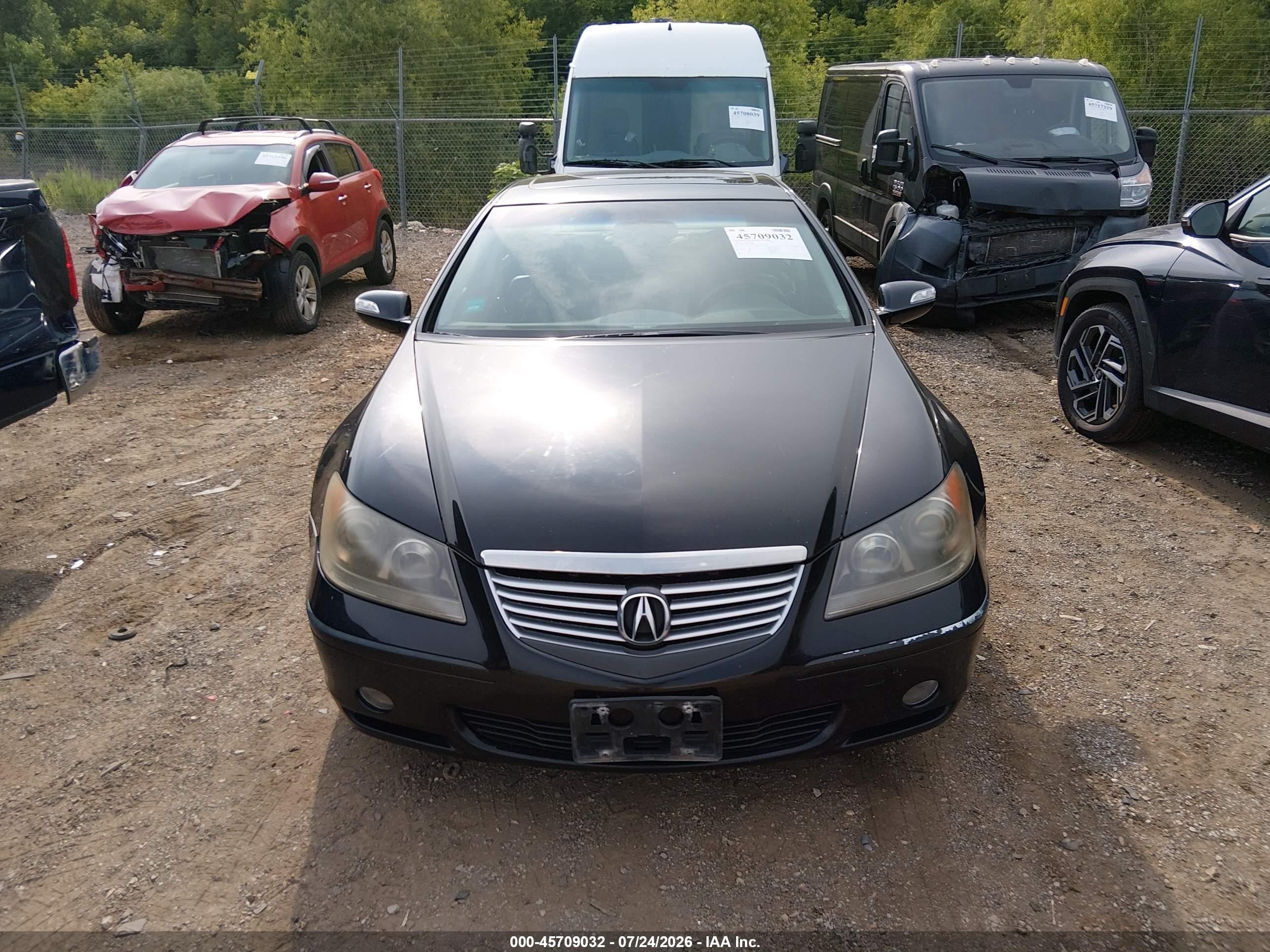 2007 Acura Rl 3.5 Серый vin: JH4KB16697C003782
